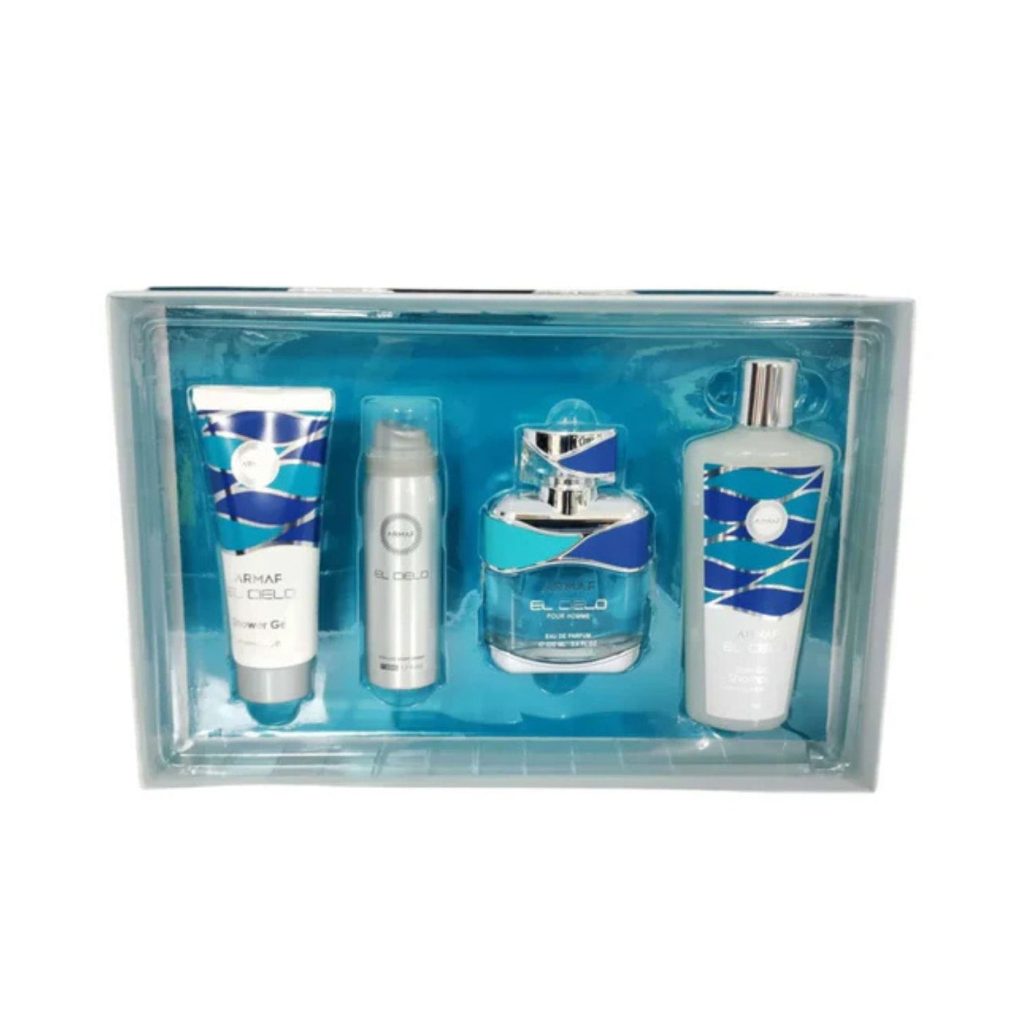Armaf El Cielo 3.4oz EDP 4PC Gift Set For Men