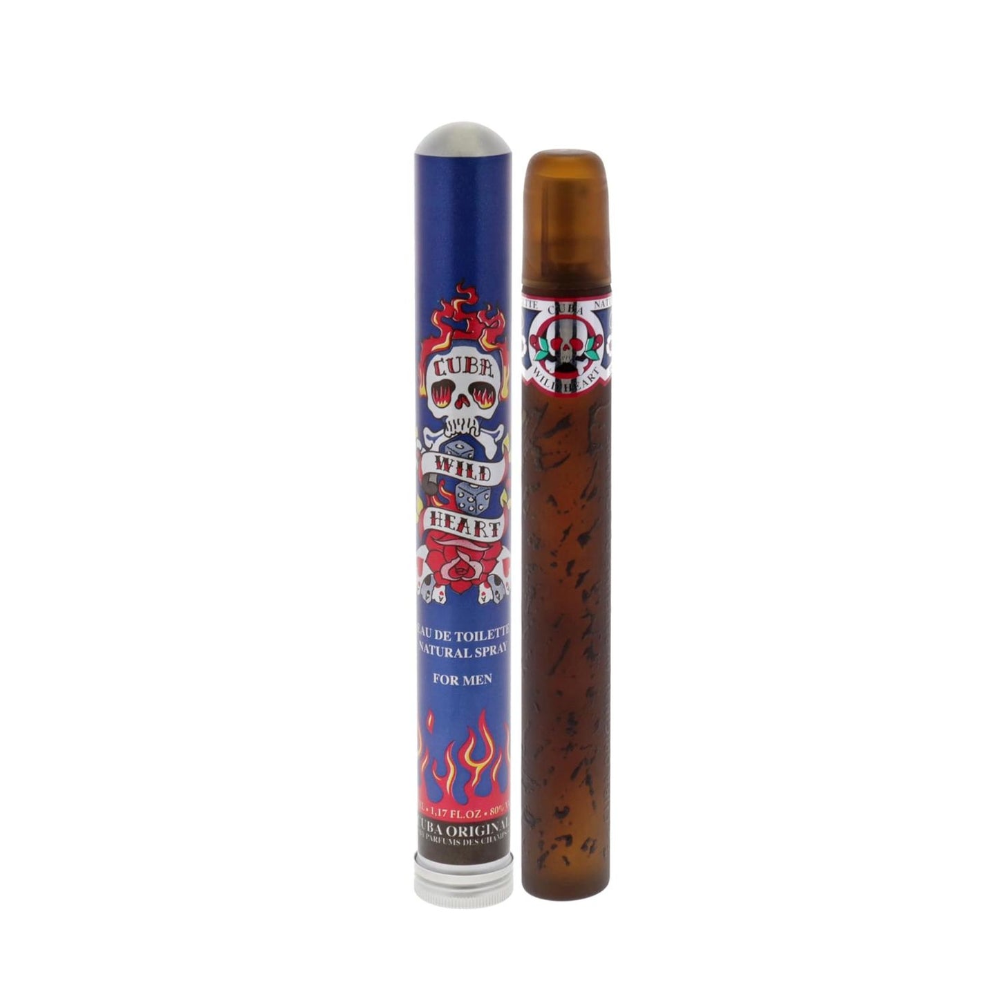 Cuba Wild Heart 1.17oz EDT For Men