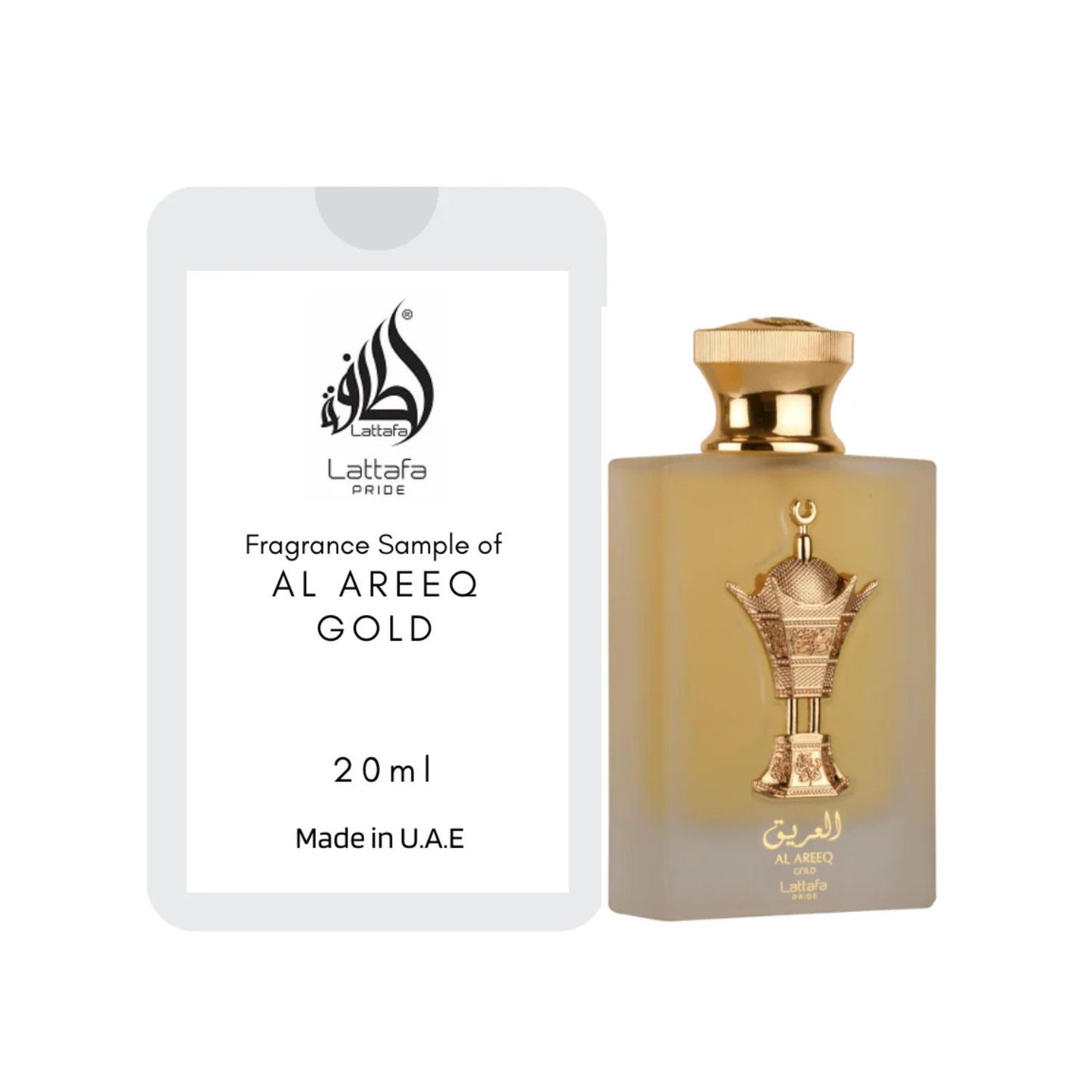 Lattafa Al Areeq Gold 20ml Sample Unisex