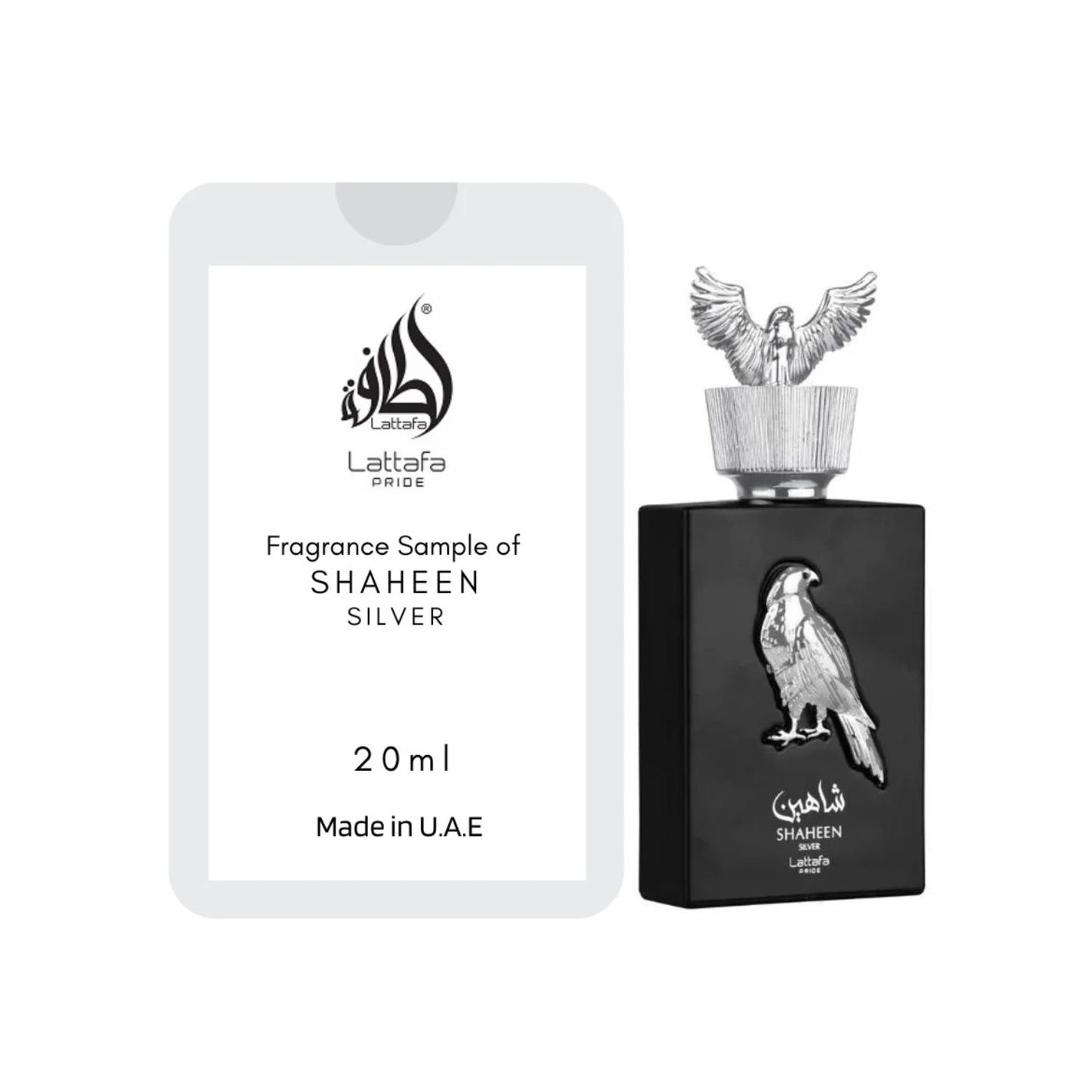 Lattafa Shaheen Silver 20ml Sample Unisex
