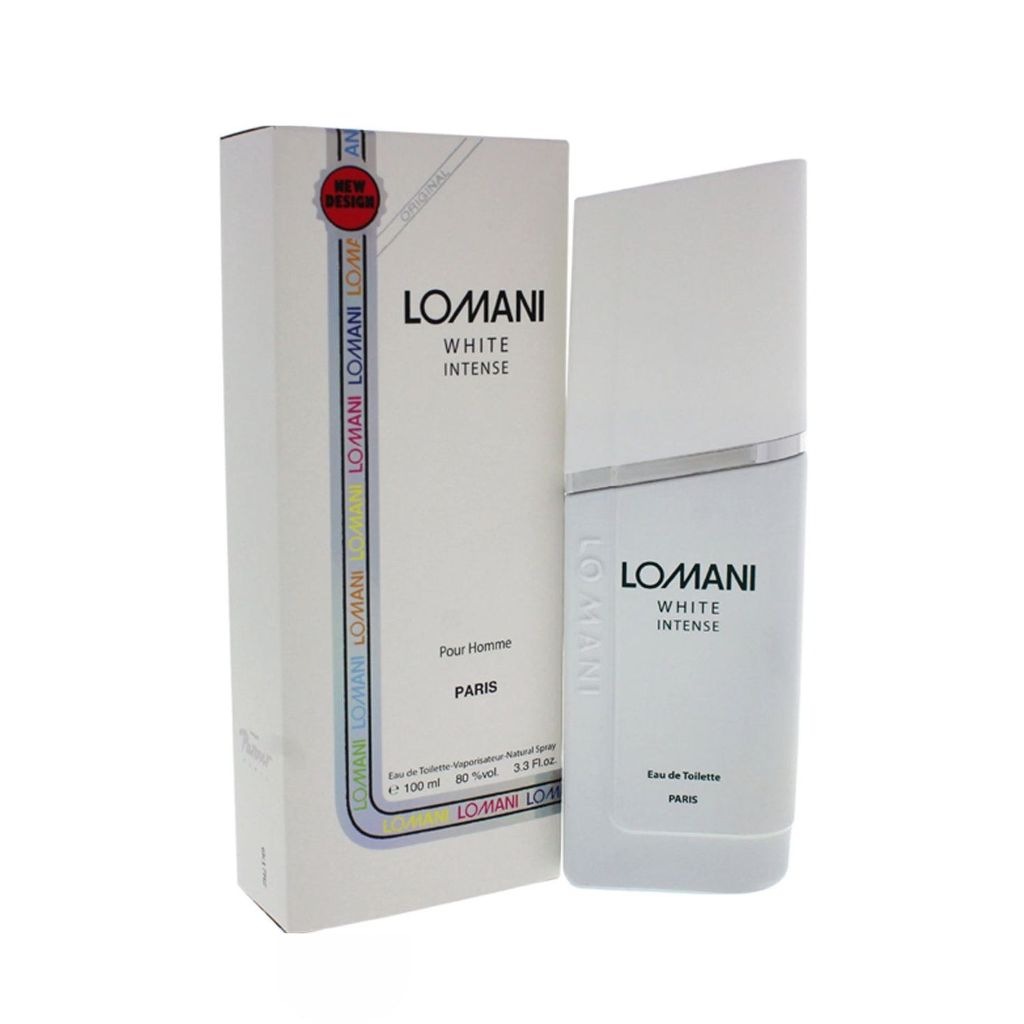 Lomani White Intense 3.3oz EDT For Men