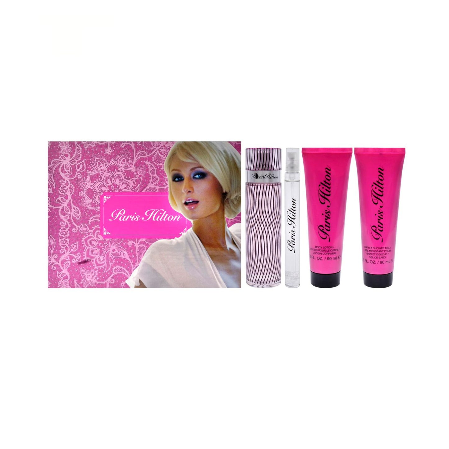 Paris Hilton 4pc Gift Set For Women