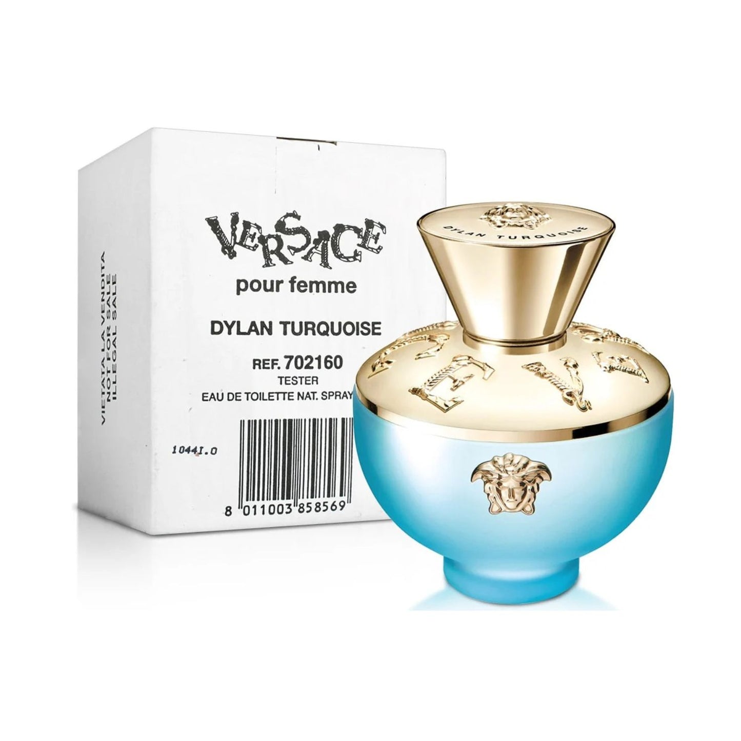 VERSACE DYLAN TURQUOISE EDT 100 ML TESTER