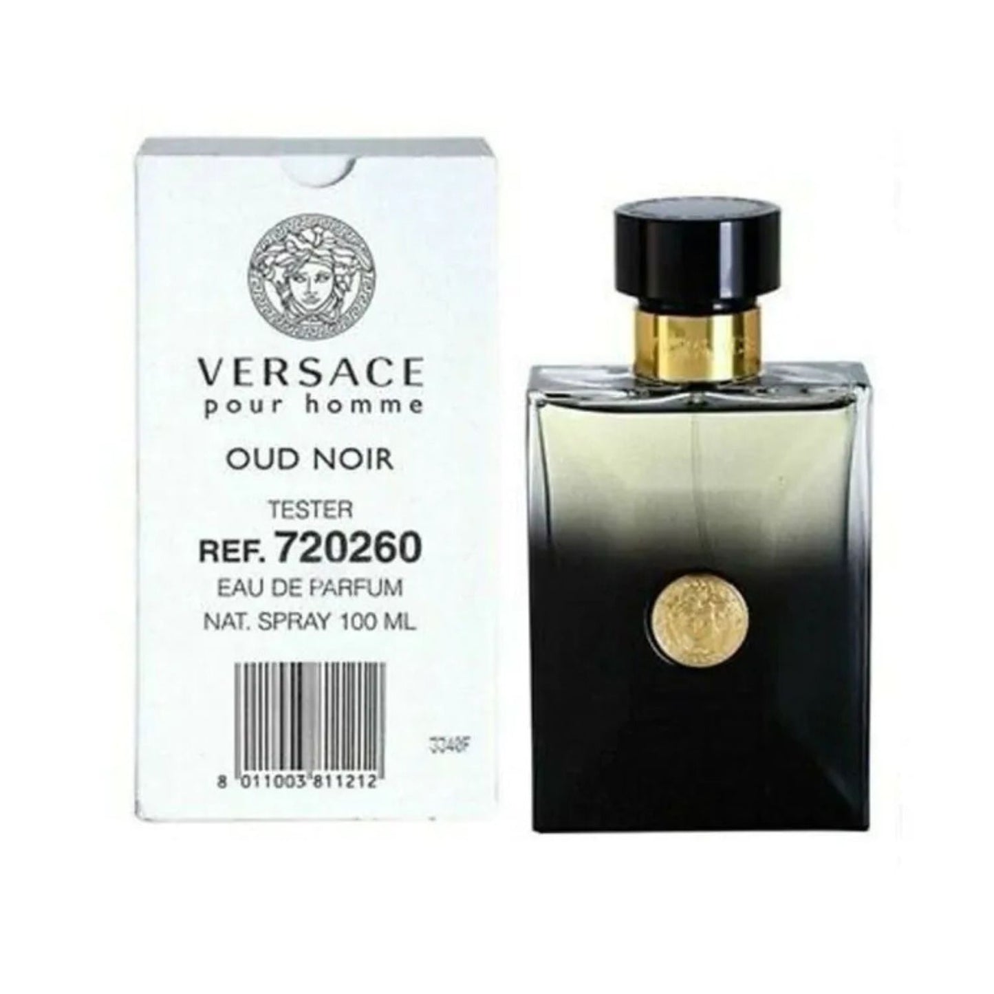 VERSACE OUD NOIR POUR HOMME EDP 100 ML TESTER