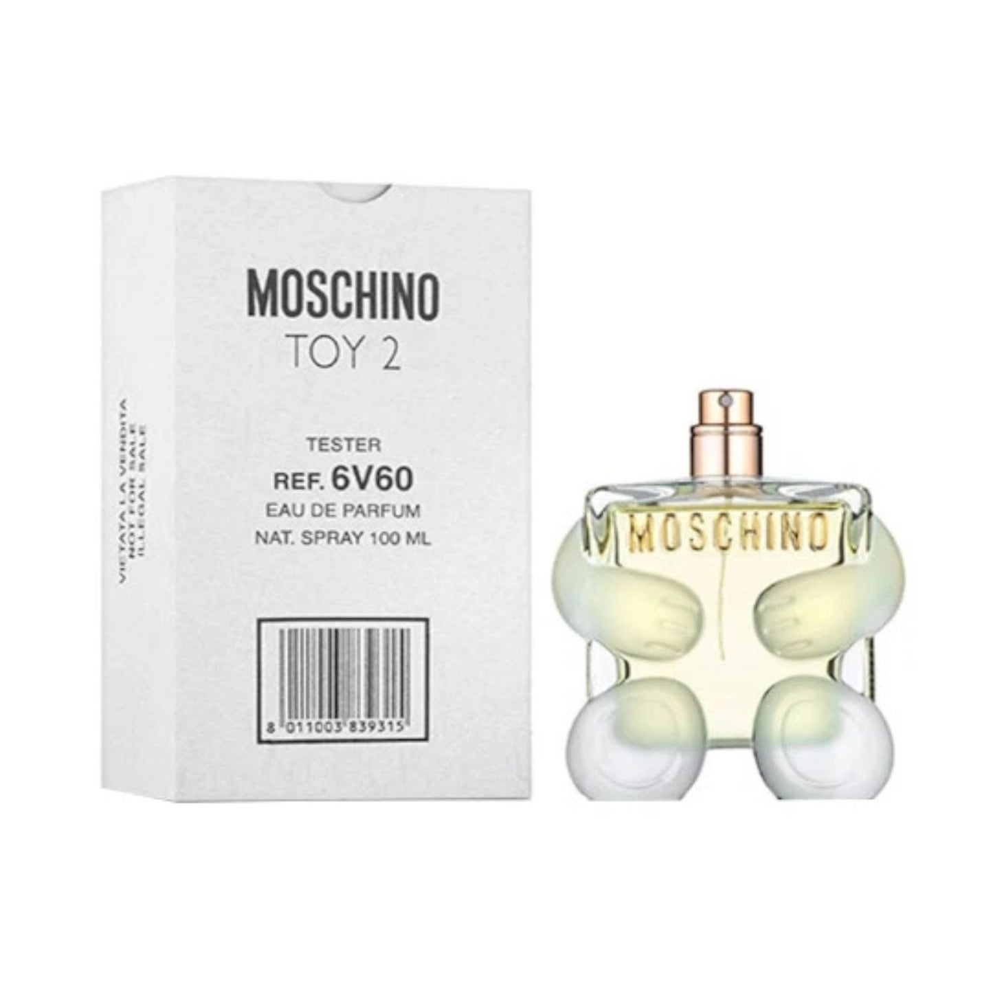 Moschino TOY 2 3.4oz EDP TESTER
