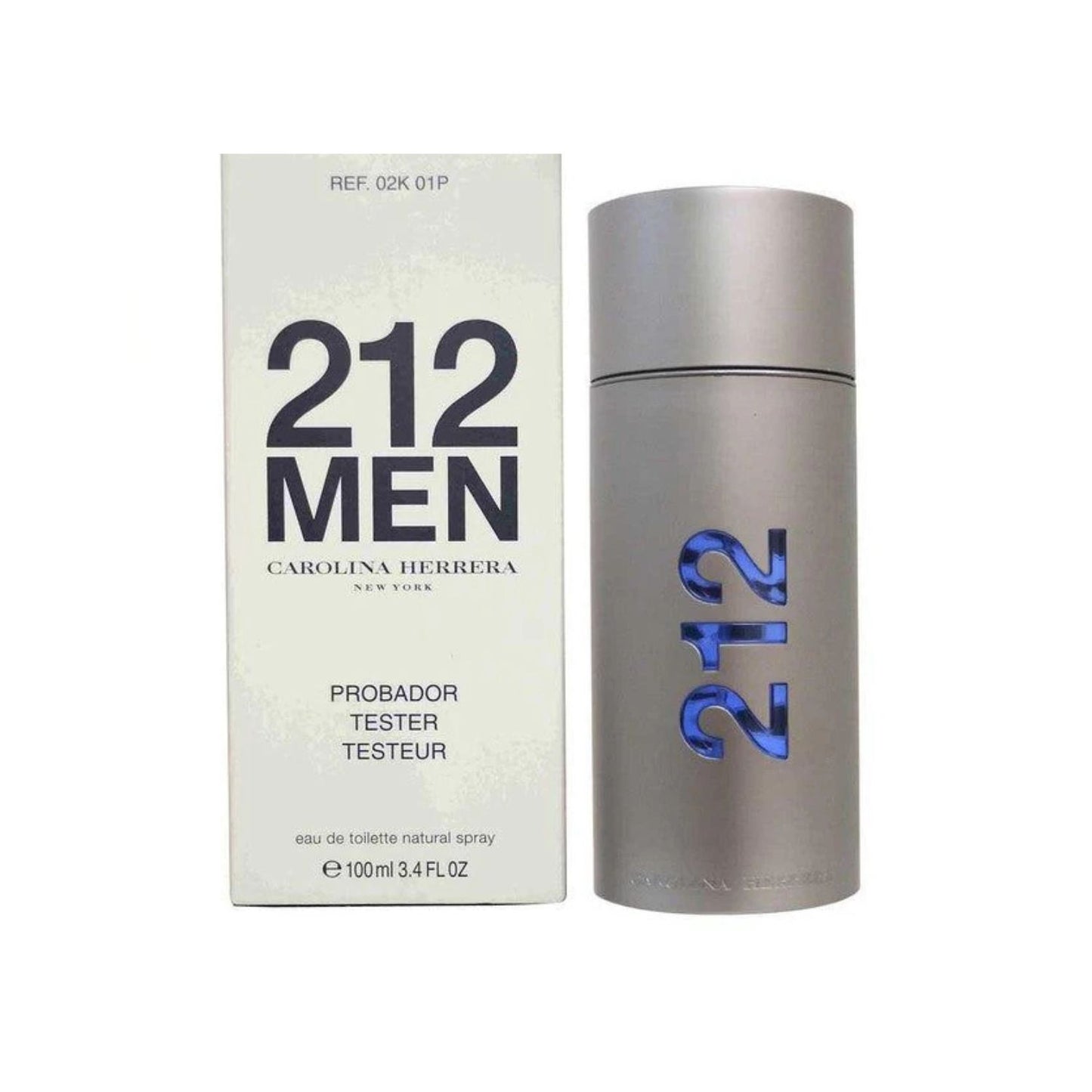 Tester Carolina Herrera 212 3.4oz Men