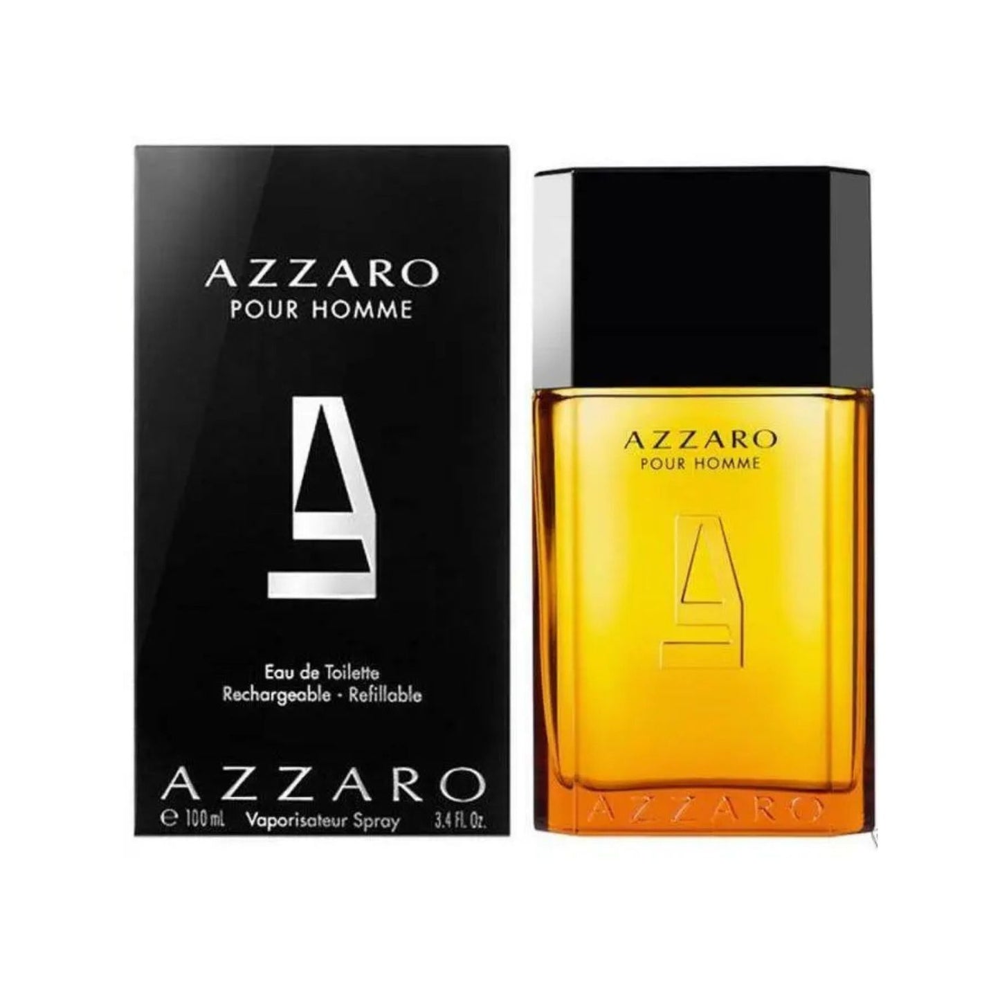 Azzaro Pour Homme 3.4oz EDT Refillable Men