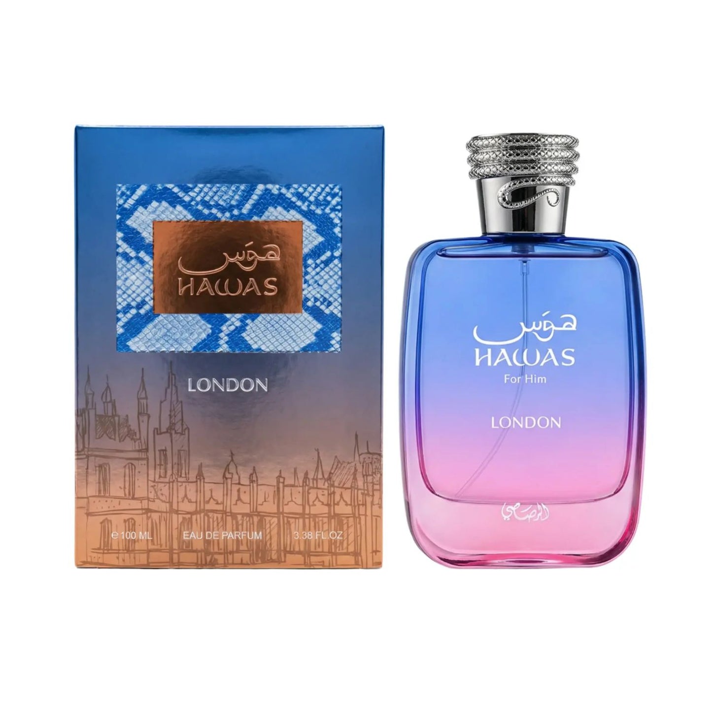 Rasasi Hawas London 3.3oz EDP Unisex