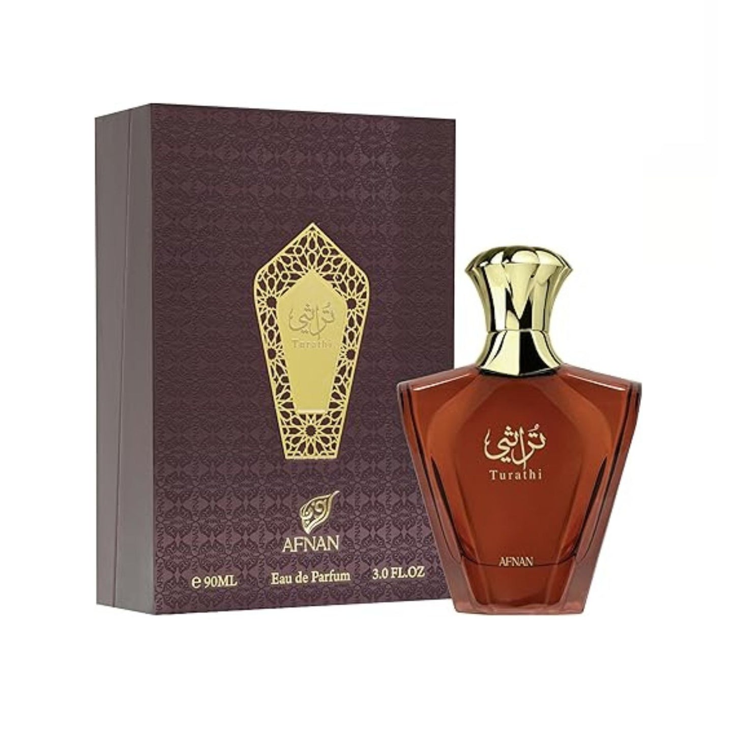 Afnan Turathi Brown 3.0oz EDP For Men