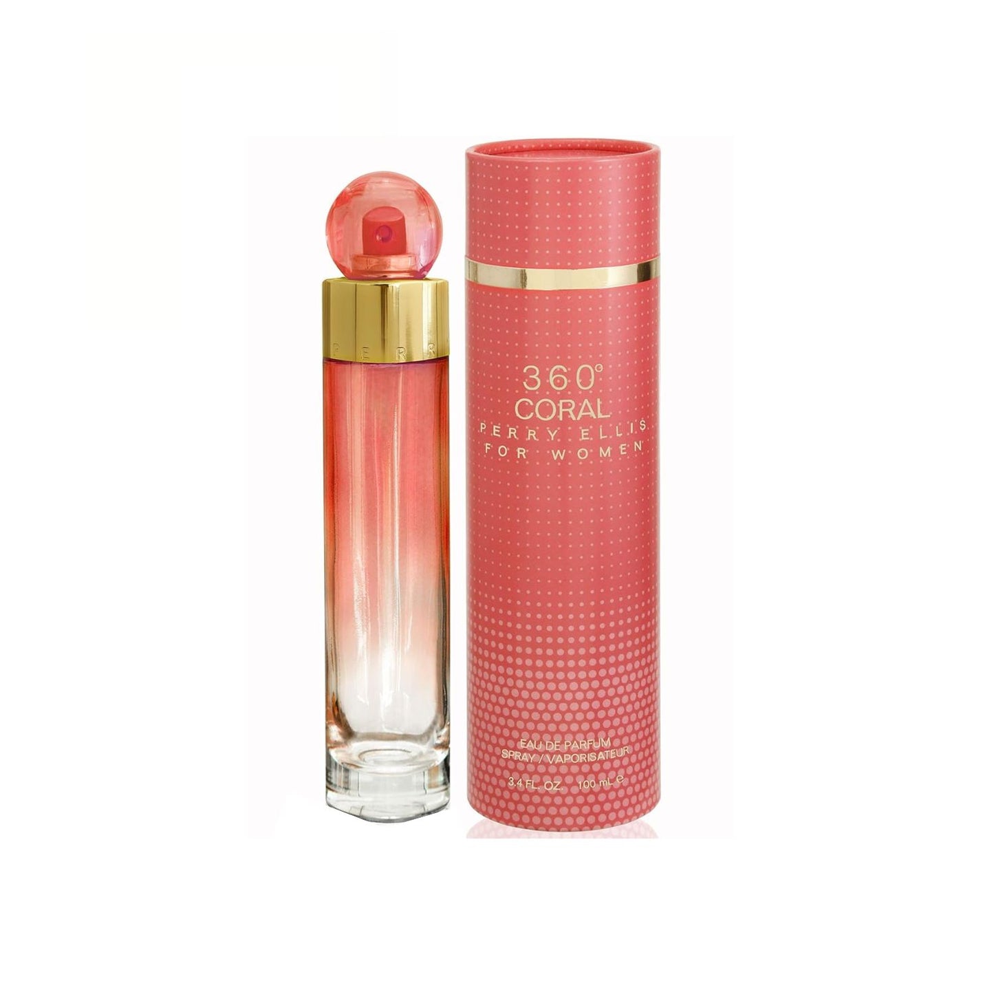 Perry Ellis 360 Coral 3.4oz EDP For Women