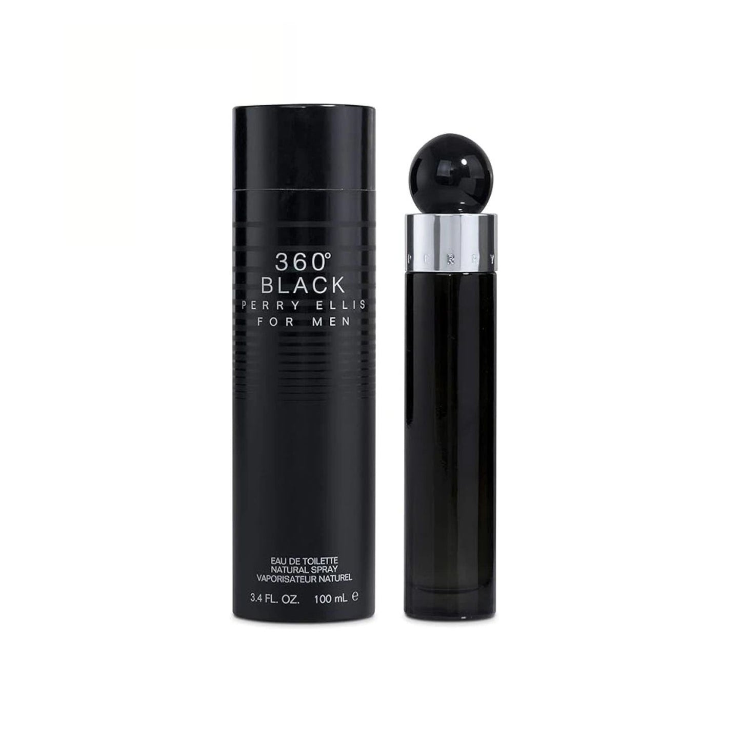Perry Ellis 360 Black 3.4oz EDT For Men
