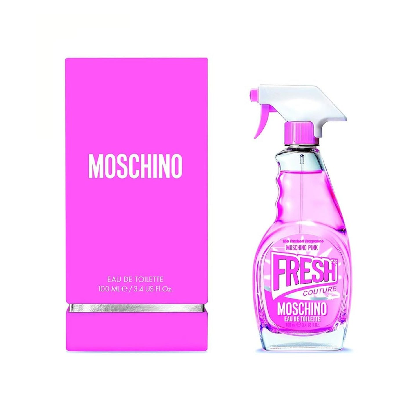 Moschino Pink Fresh Couture 3.4oz EDT For Women