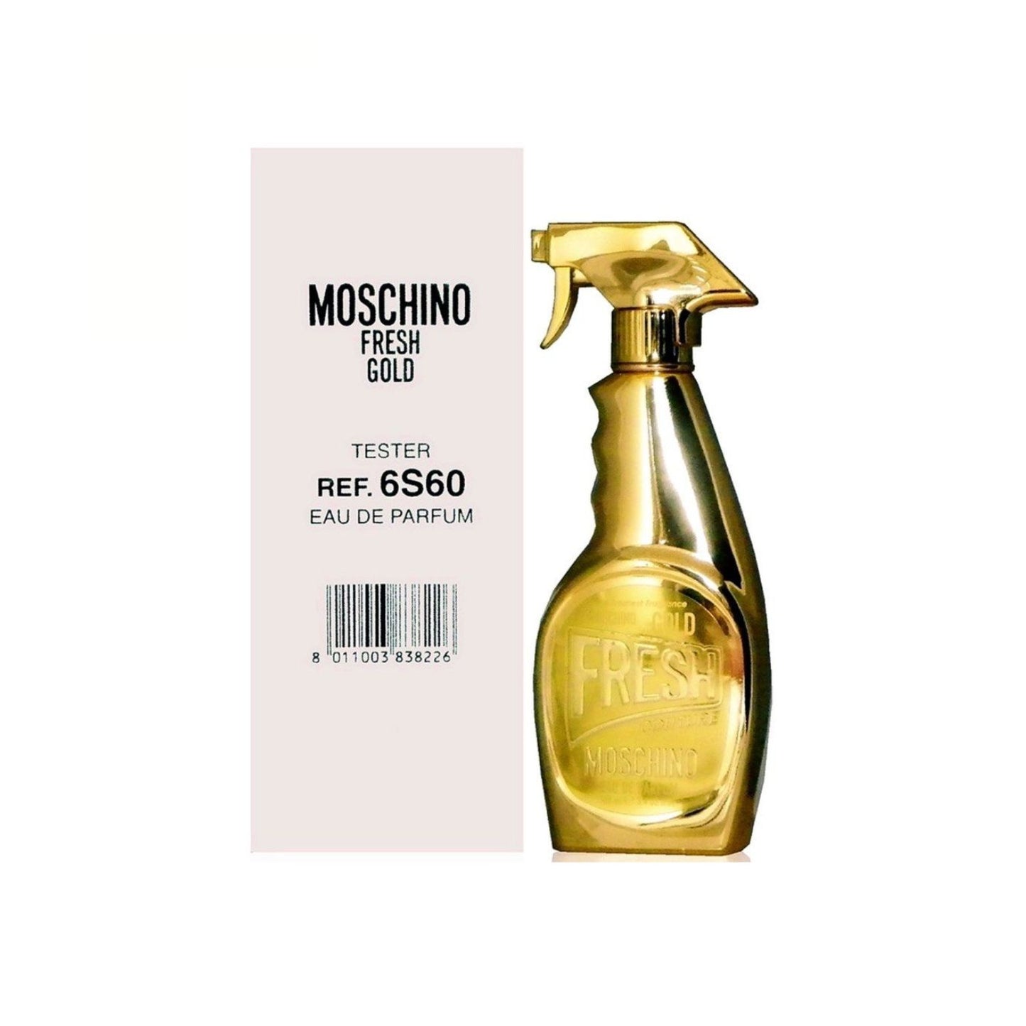 Tester Moschino Fresh Gold Couture 3.4oz EDP For Women