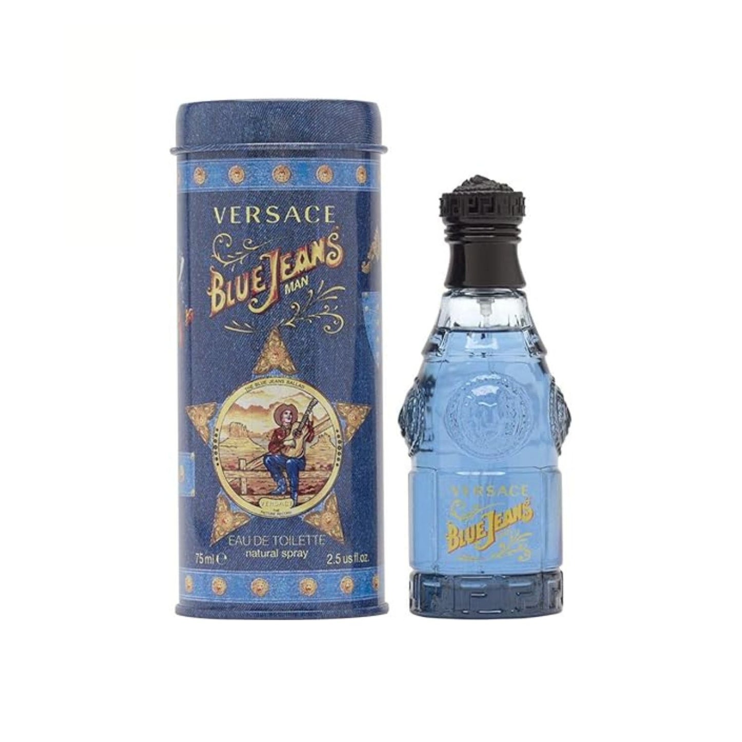 Versace Blue Jeans 2.5oz EDT For Men