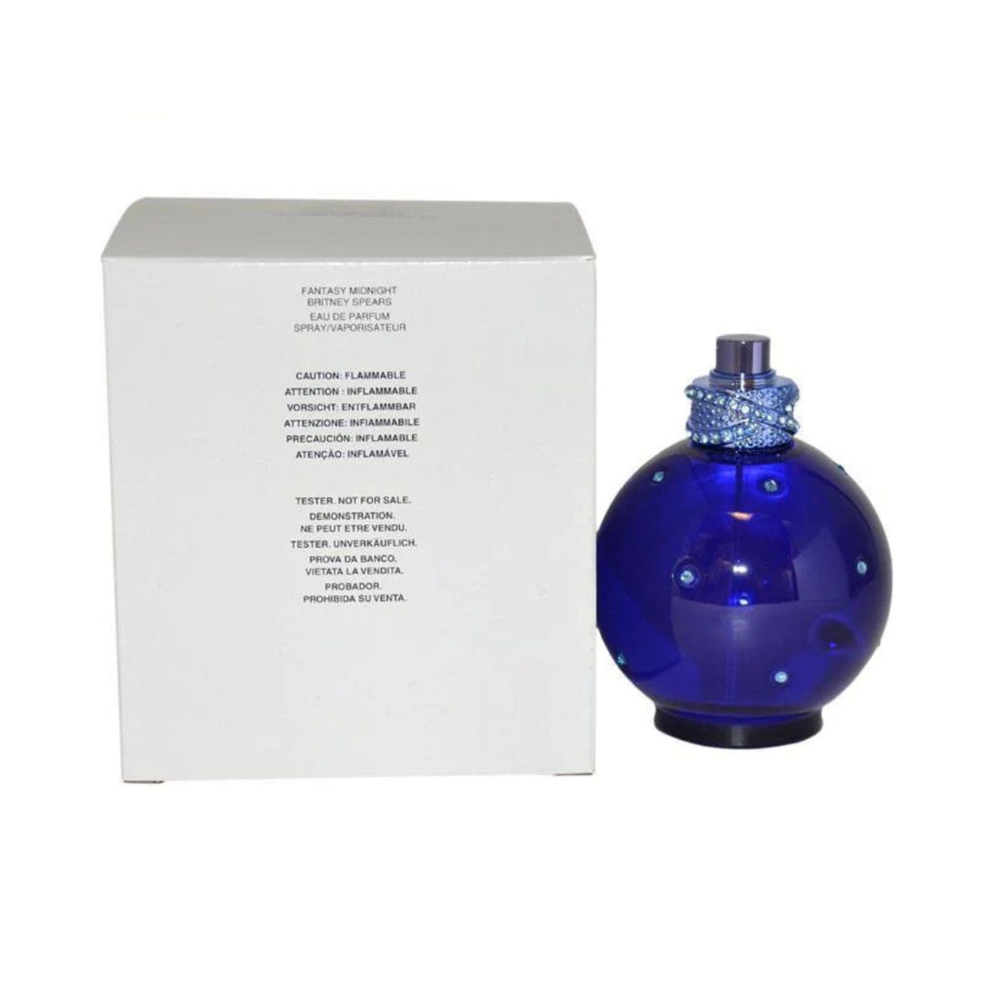 Tester Britney Spears Midnight Fantasy 3.3oz EDP For Women