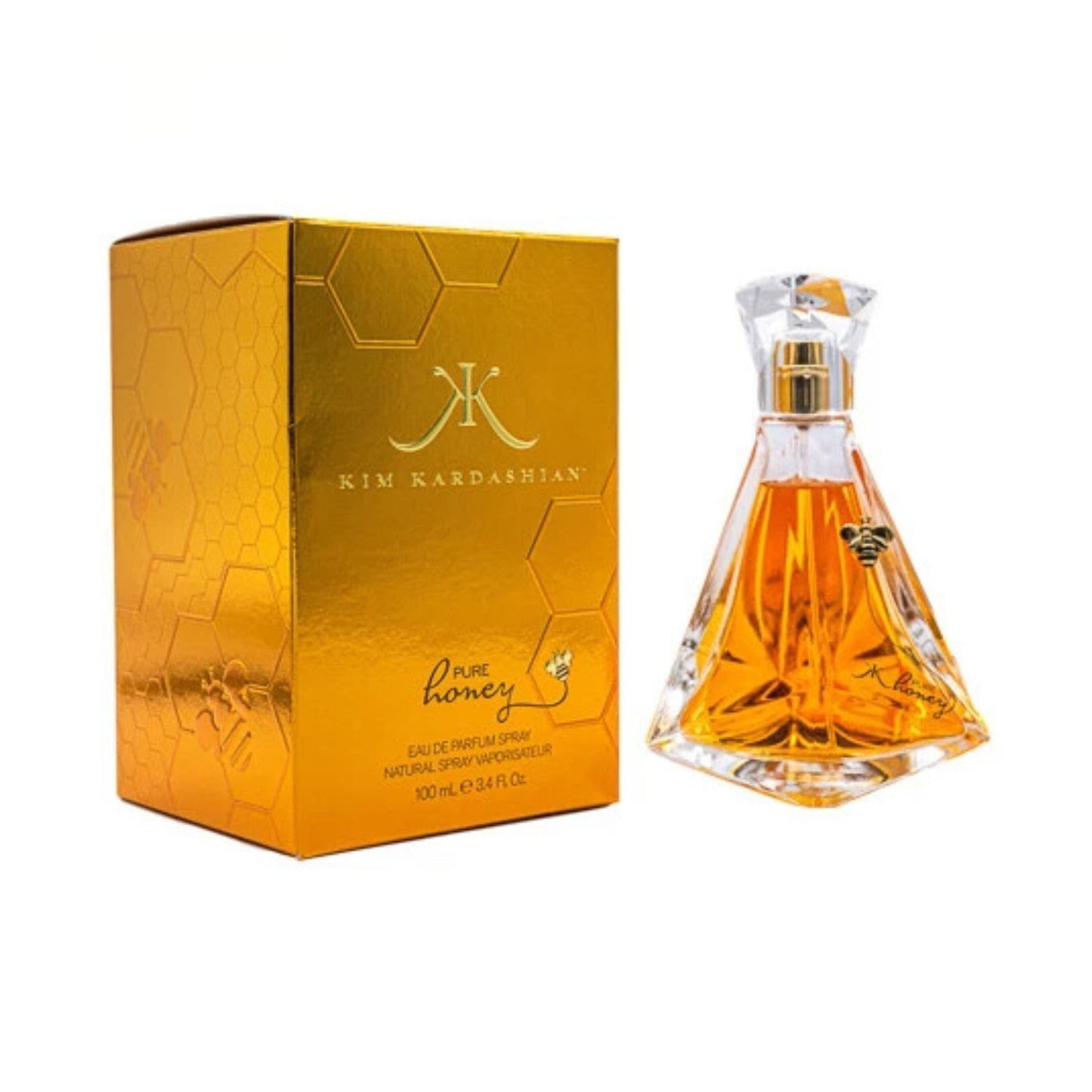 Kim Kardashian Pure Honey 3.4oz EDP For Women (Discontinued)
