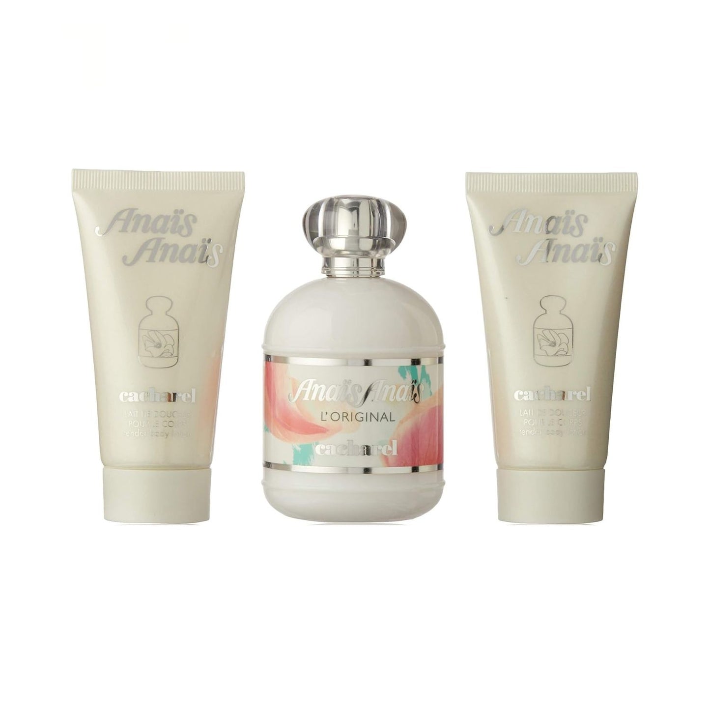 Cacharel Anais Anais L'original (3 Pc) 3.4oz EDT - 2 Body Lotion 1.7oz - For Women GIFT SET