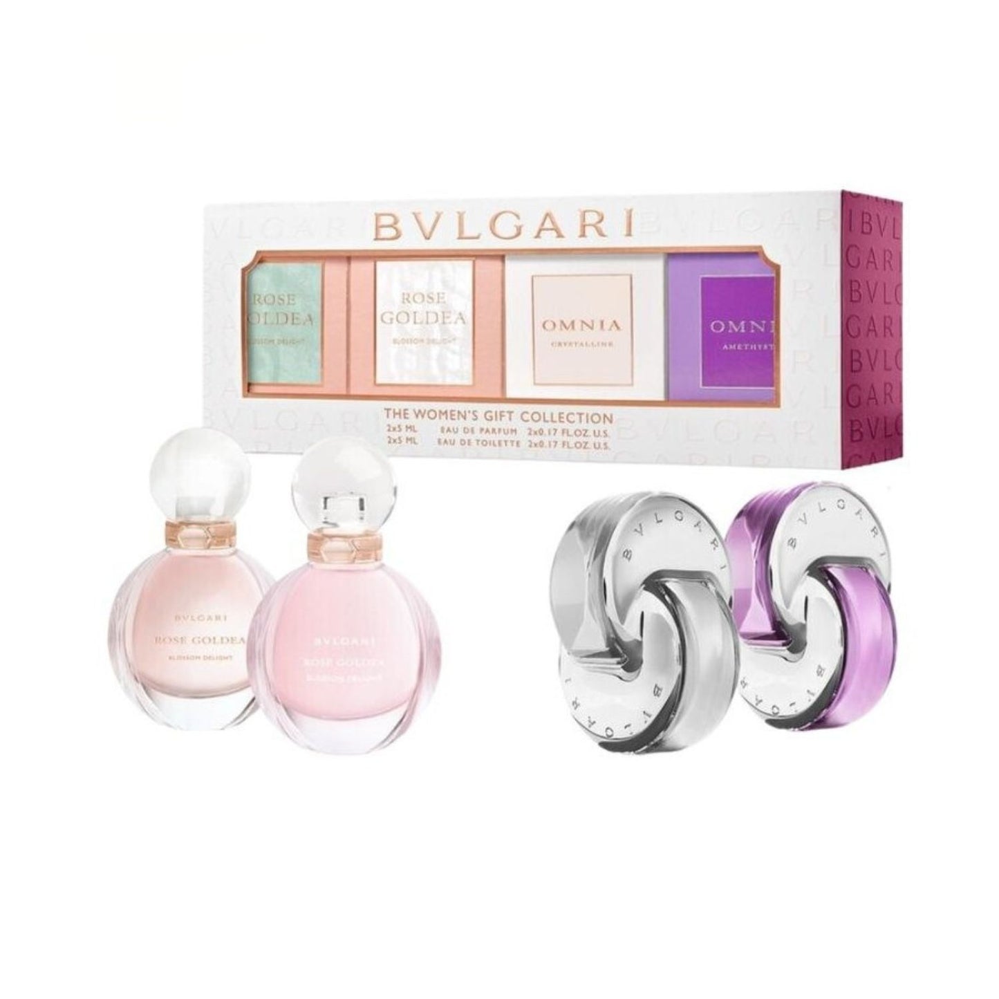 Bvlgari The Womans Gift Collection 4PC Mini Gift Set For Women