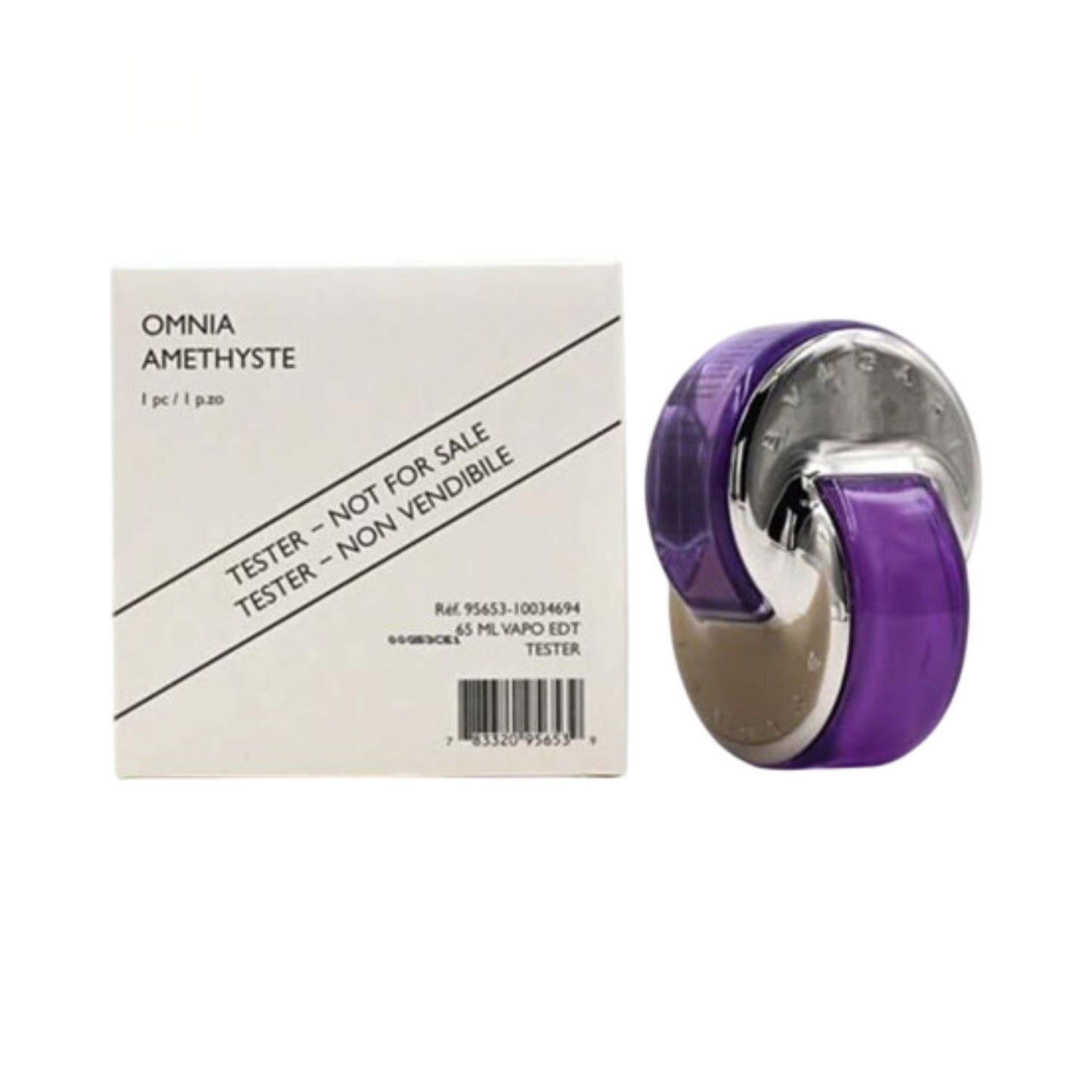 Tester Bvlgari Omnia Amethyste 3.4oz EDT For Women