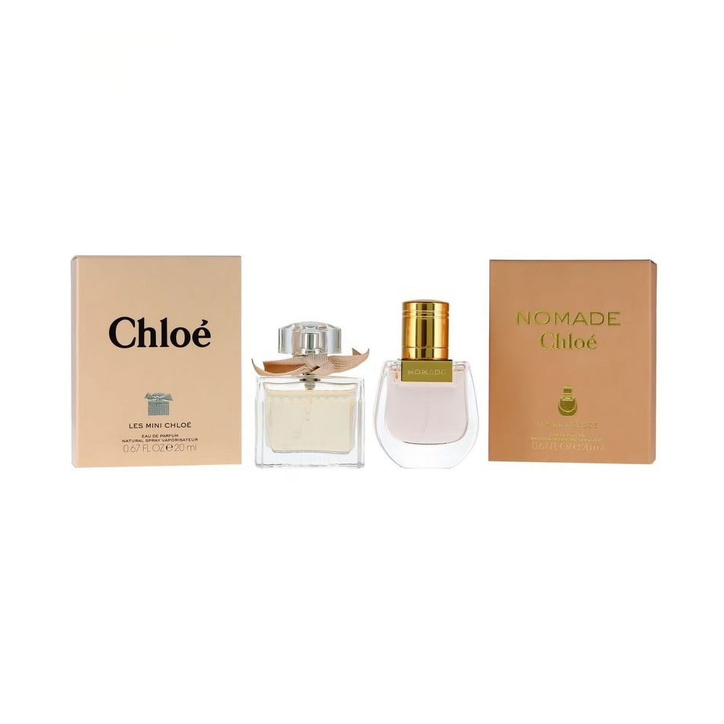 Chloe Nomade 0.67oz EDP Sp + Signature 0.67oz EDP Sp Gift Set For Women