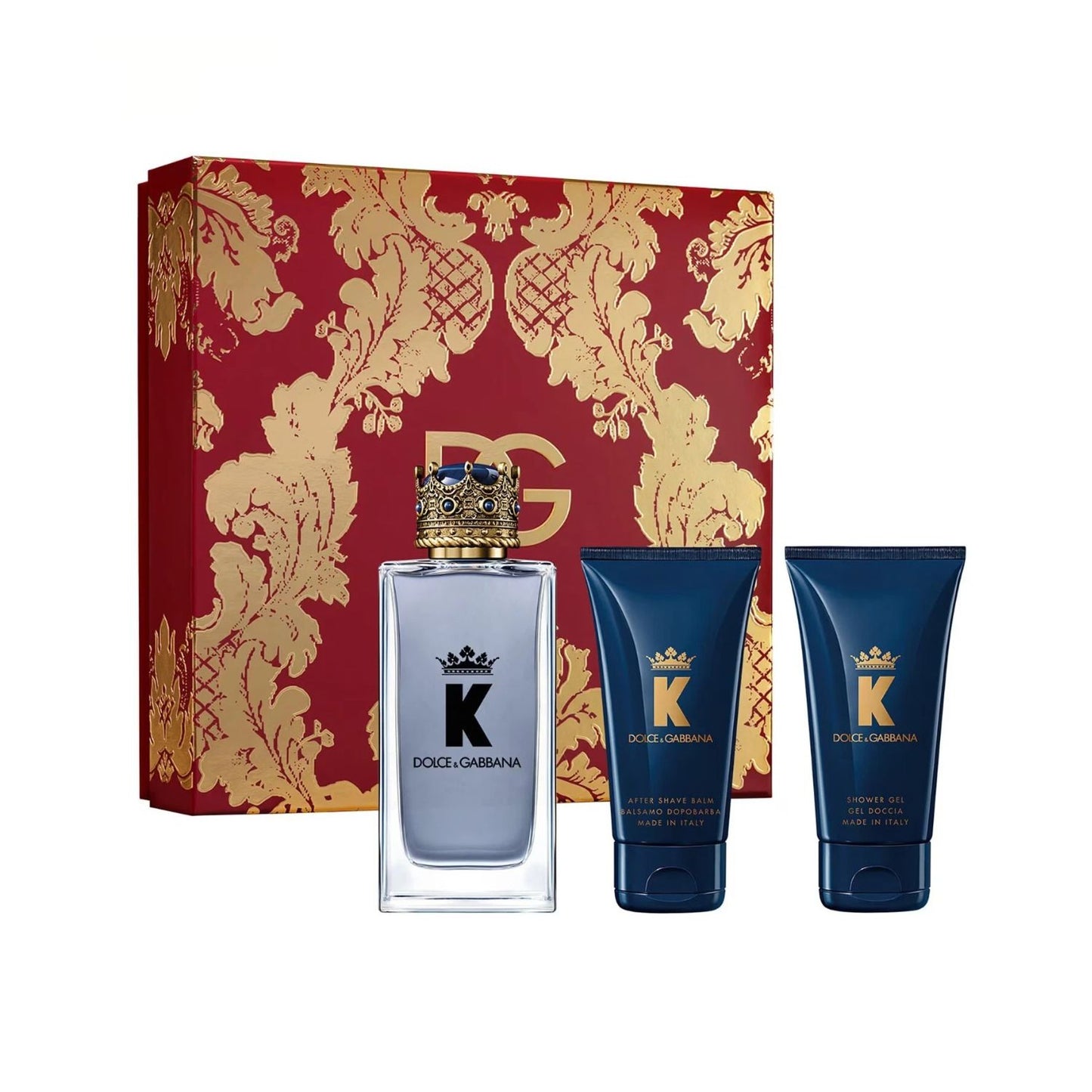 Dolce & Gabbana K 3.3oz EDT Sp 3PC Gift Set For Men