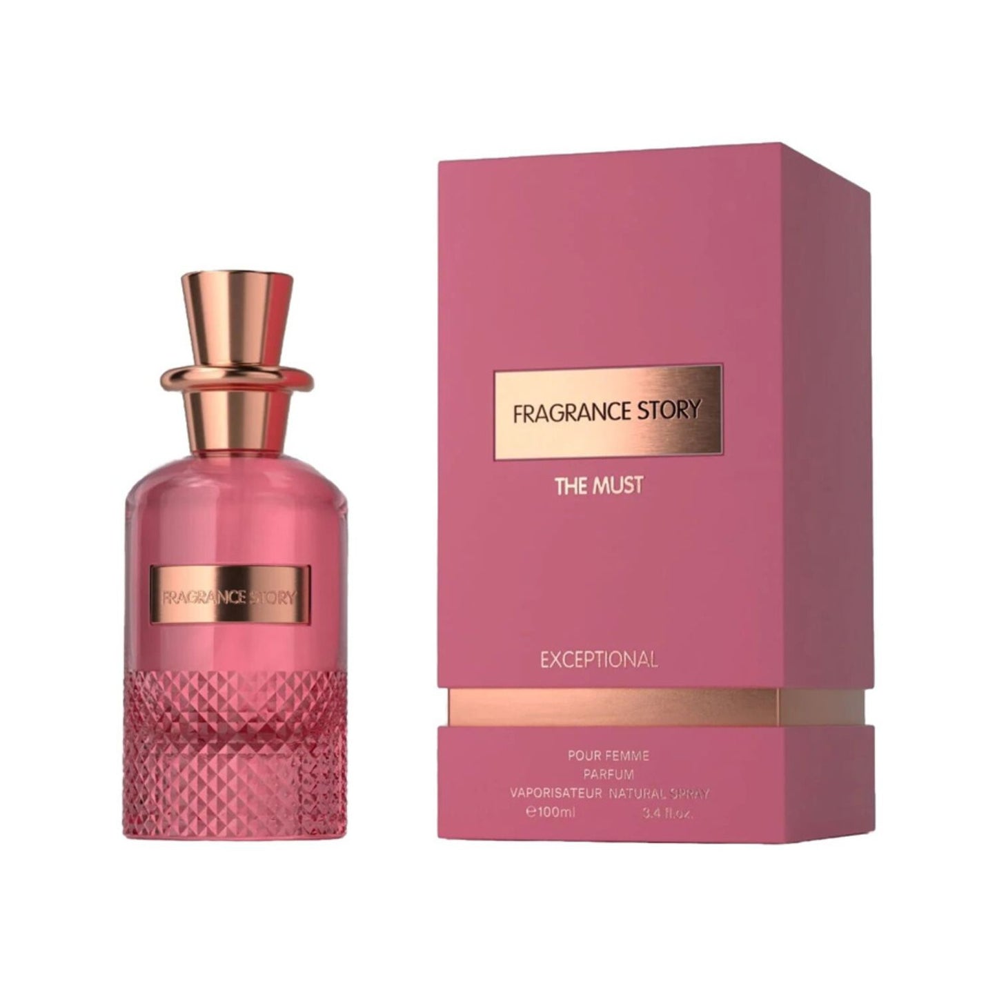 Fragrance Story The Must Exceptional 3.4oz Parfum For Women