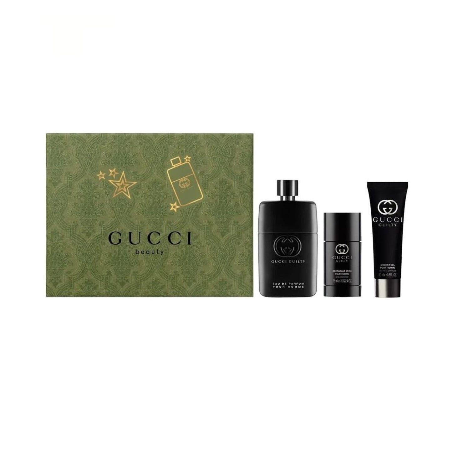 Gucci Guilty Pour Homme EDP 3PC Gift Set For Men