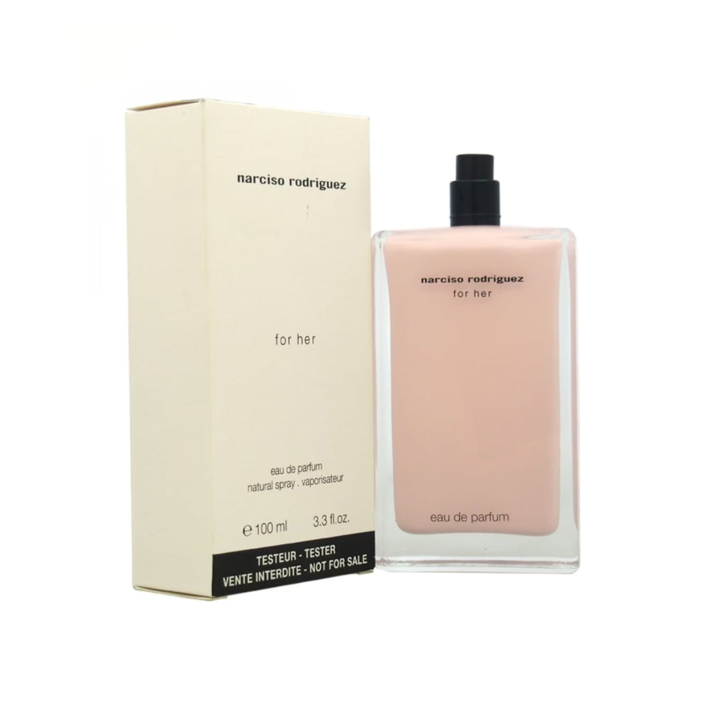 Tester Narciso Rodriguez For Her 3.3oz EDP For Women