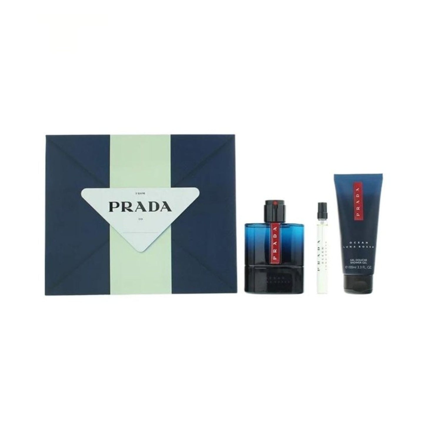 Prada Luna Rossa Ocean 3PC Gift Set For Men