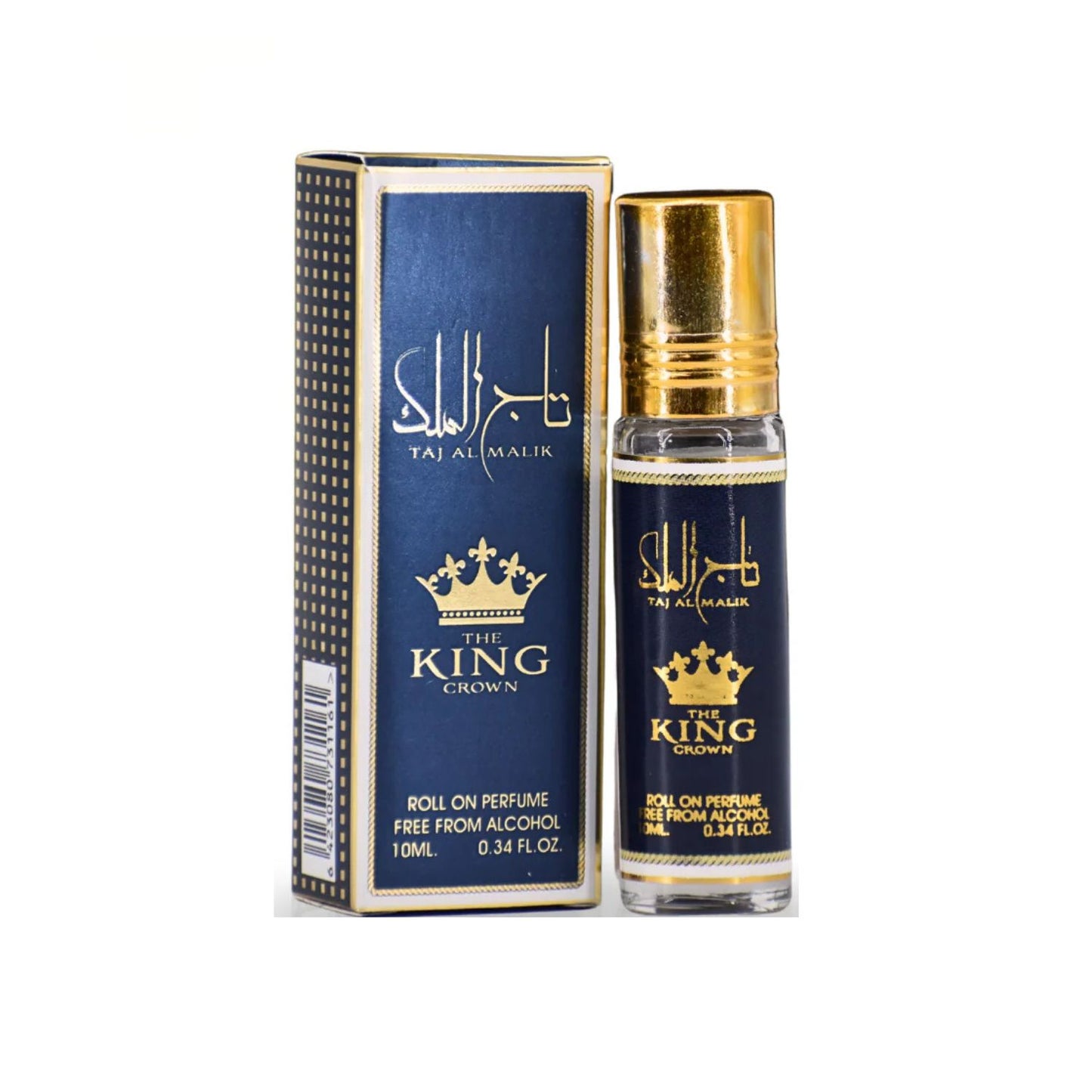 Ard Al Zaafaran Taj Al Malik The King Crown Roll On PARFUM Oil 0.34oz For Men