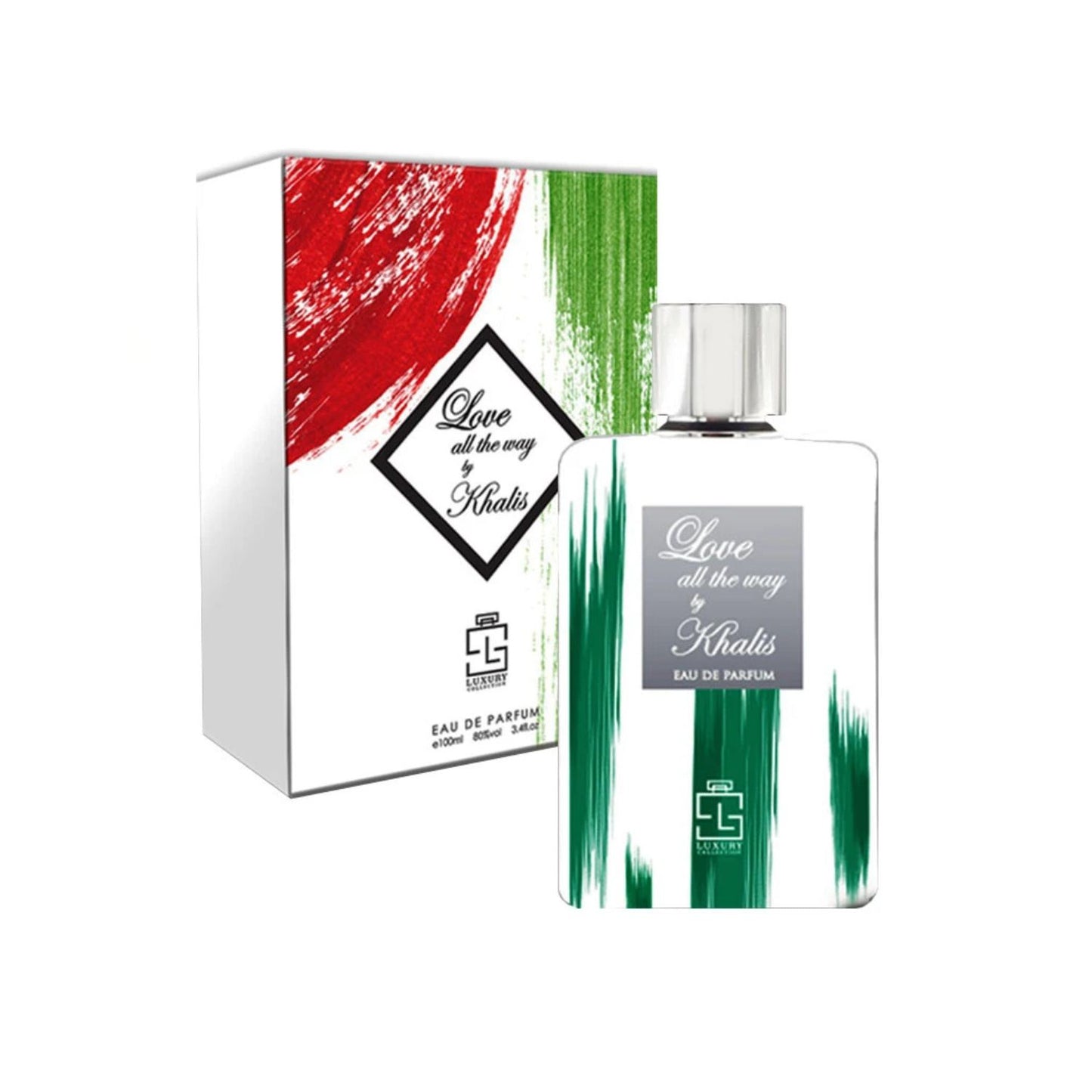 Khalis Love All The Way By Khalis 3.4oz EDP For Women
