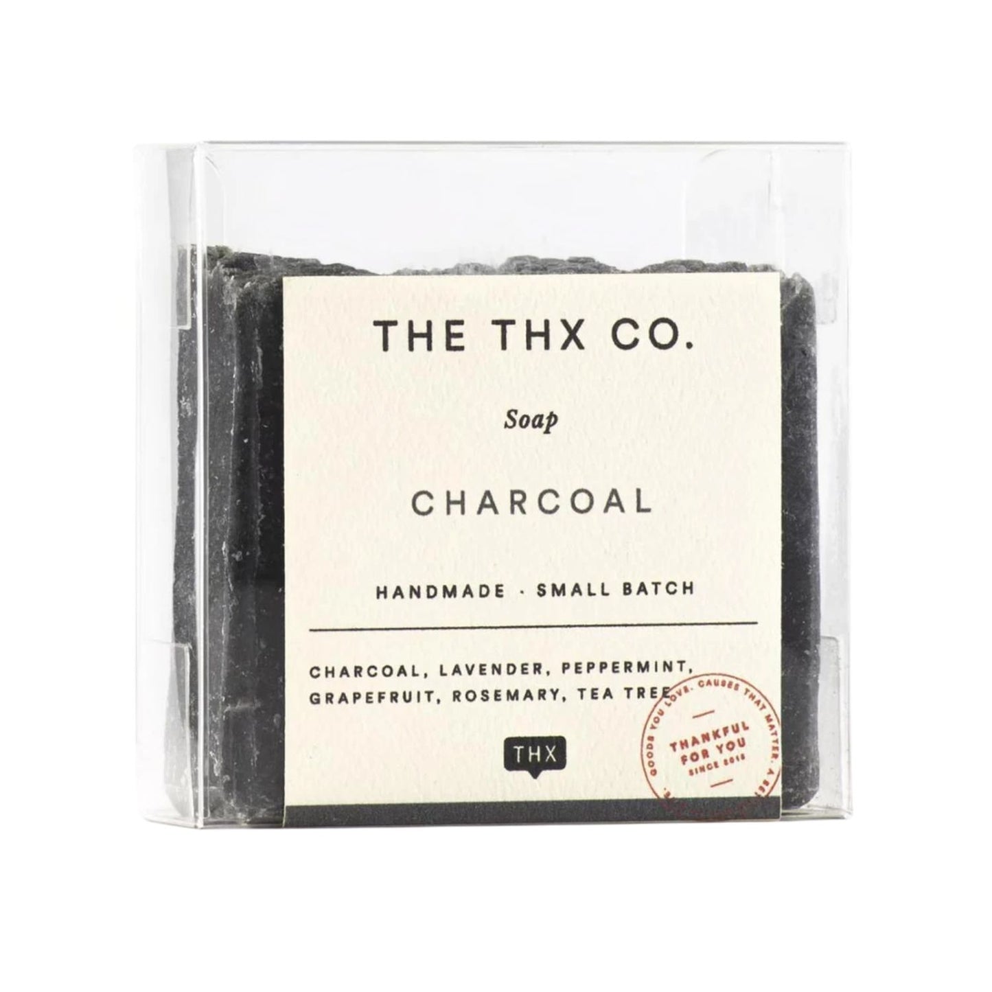 The Thx Co. Soap - Charcoal 5oz Unisex