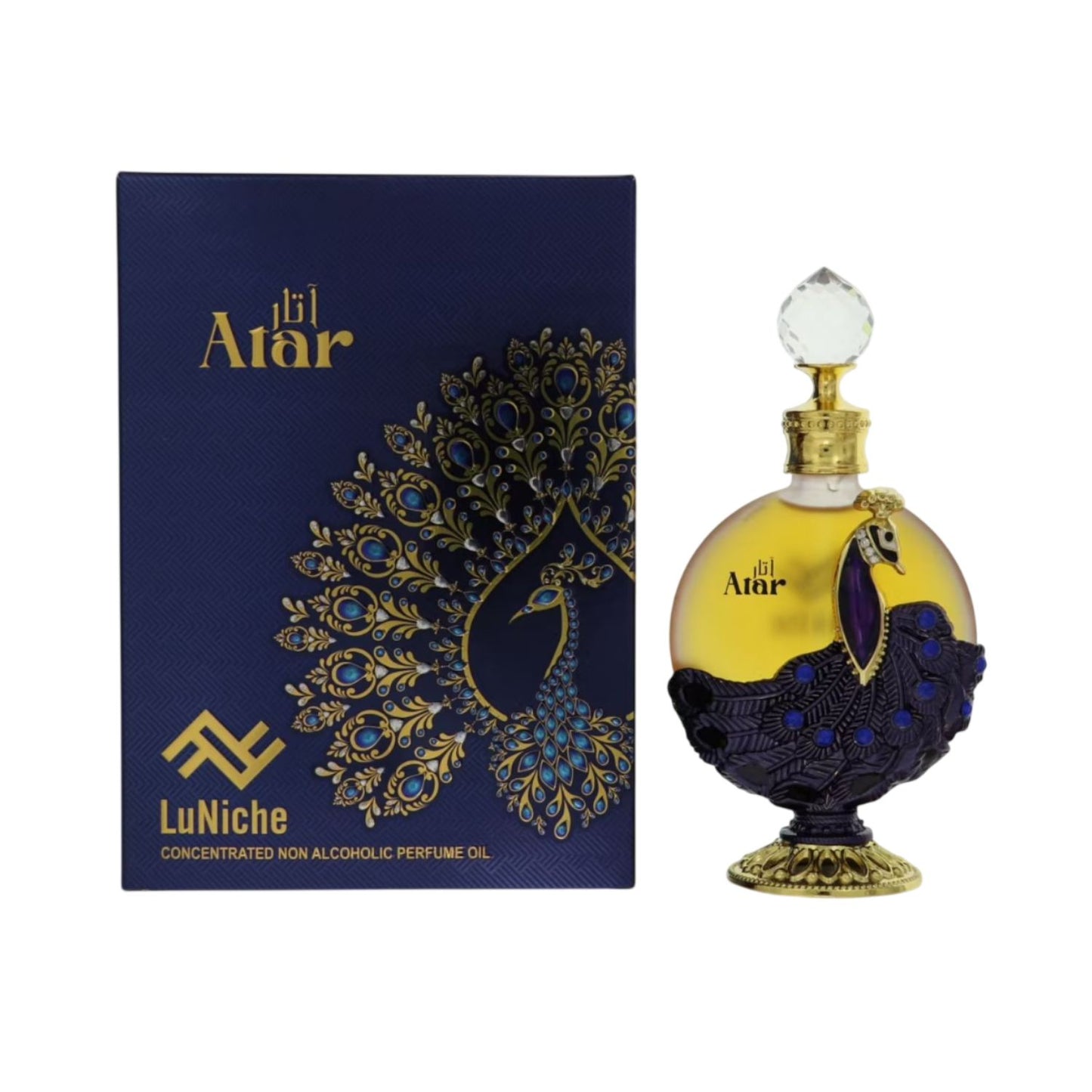 Luniche Atar 1.8oz Concentrated Non Alcoholic Perfume Oil Unisex