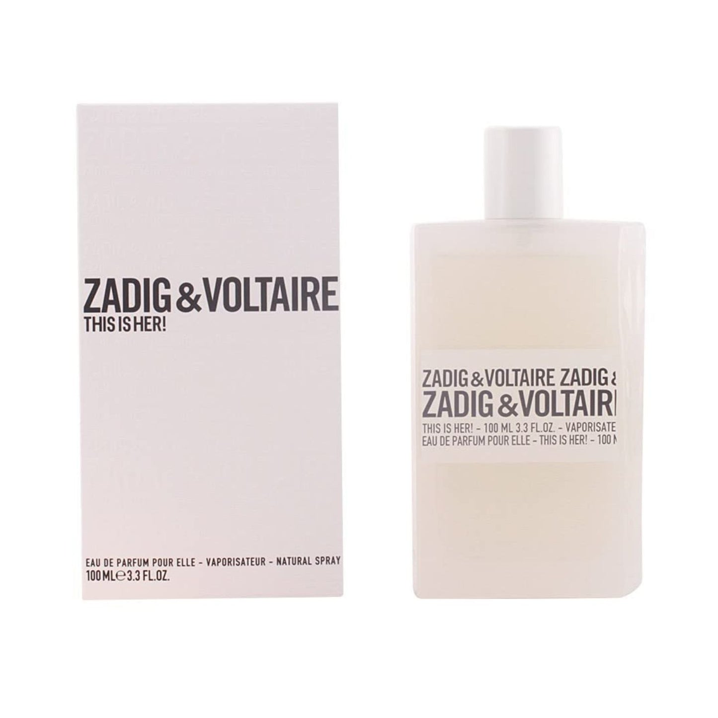 Zadig & Voltaire This is Her! 3.3oz EDP For Women