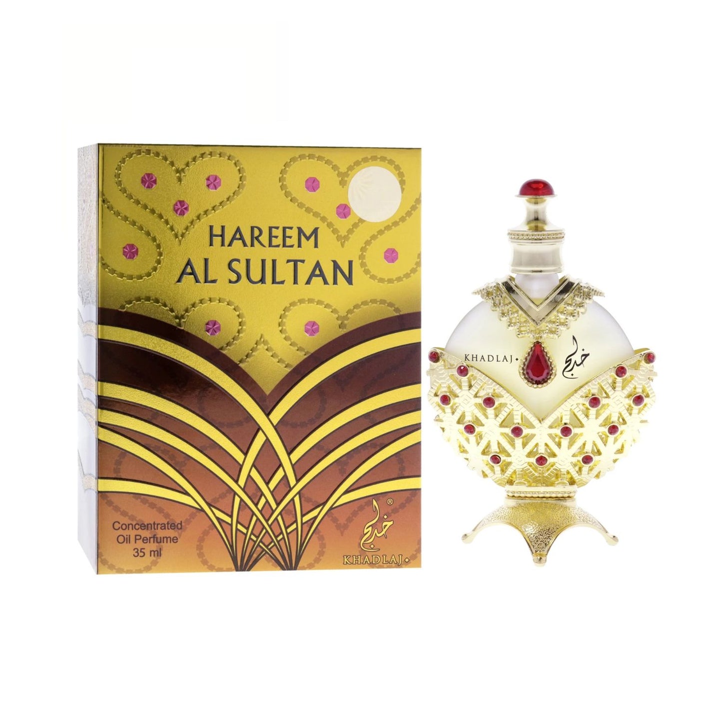 Khadlaj Hareem Al Sultan Gold 1.2oz Concentrated Perfume Oil Women For Women