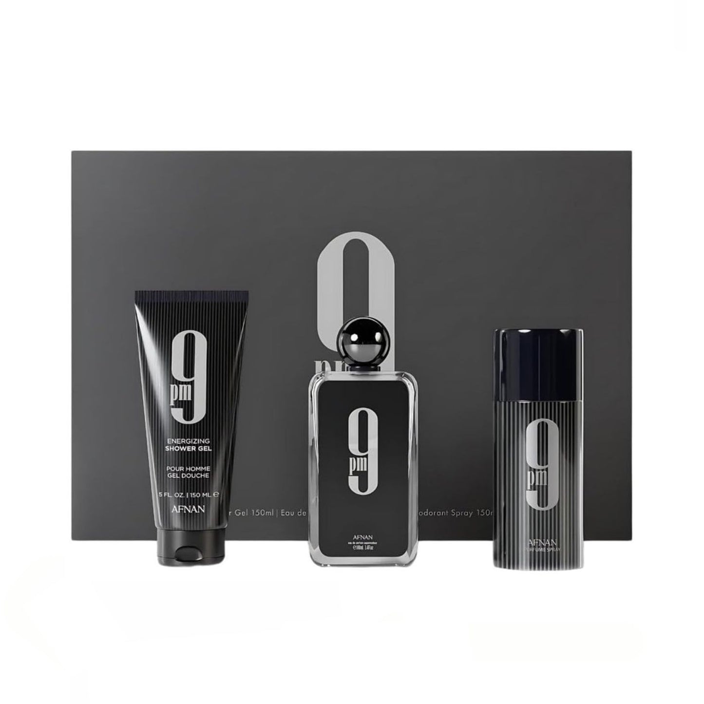 Afnan 9PM 3PC EDP Gift Set For Men