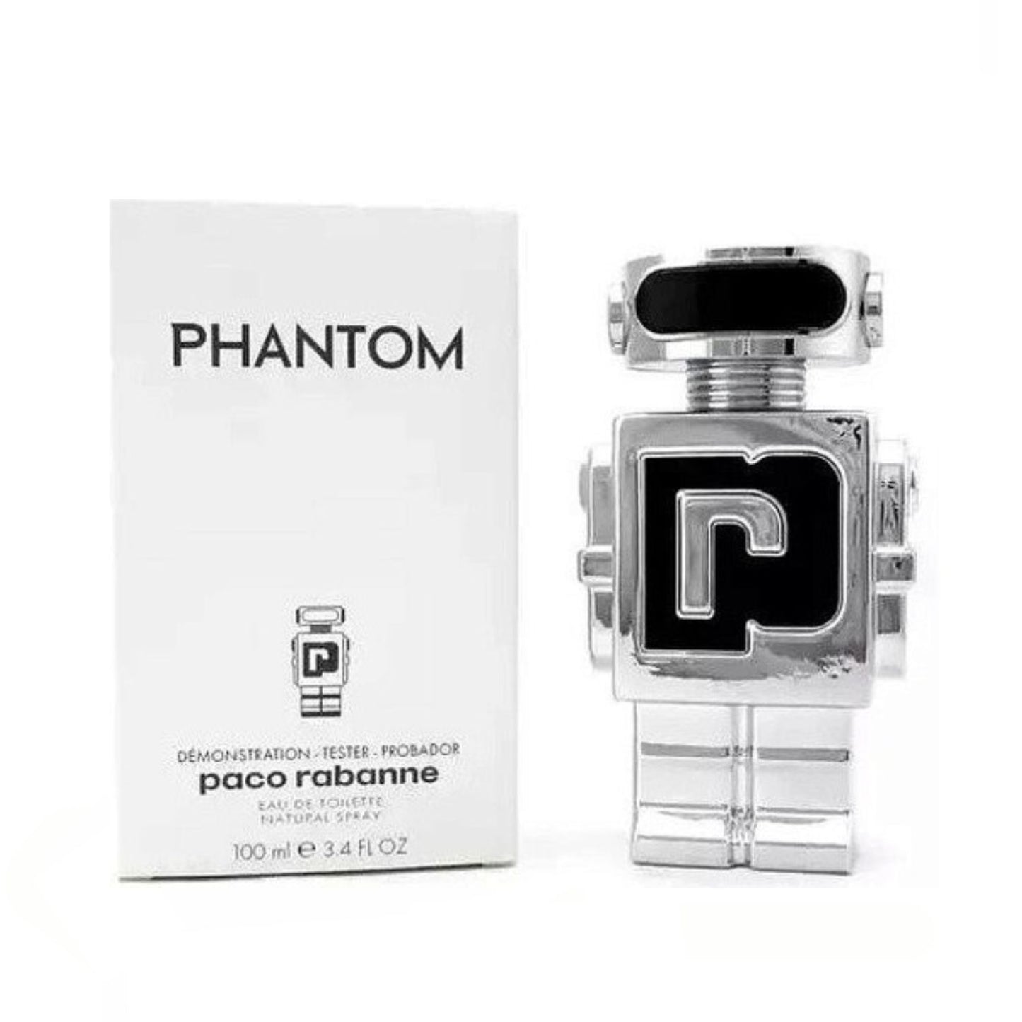 Tester Paco Rabanne Phantom 3.4oz EDT For Men