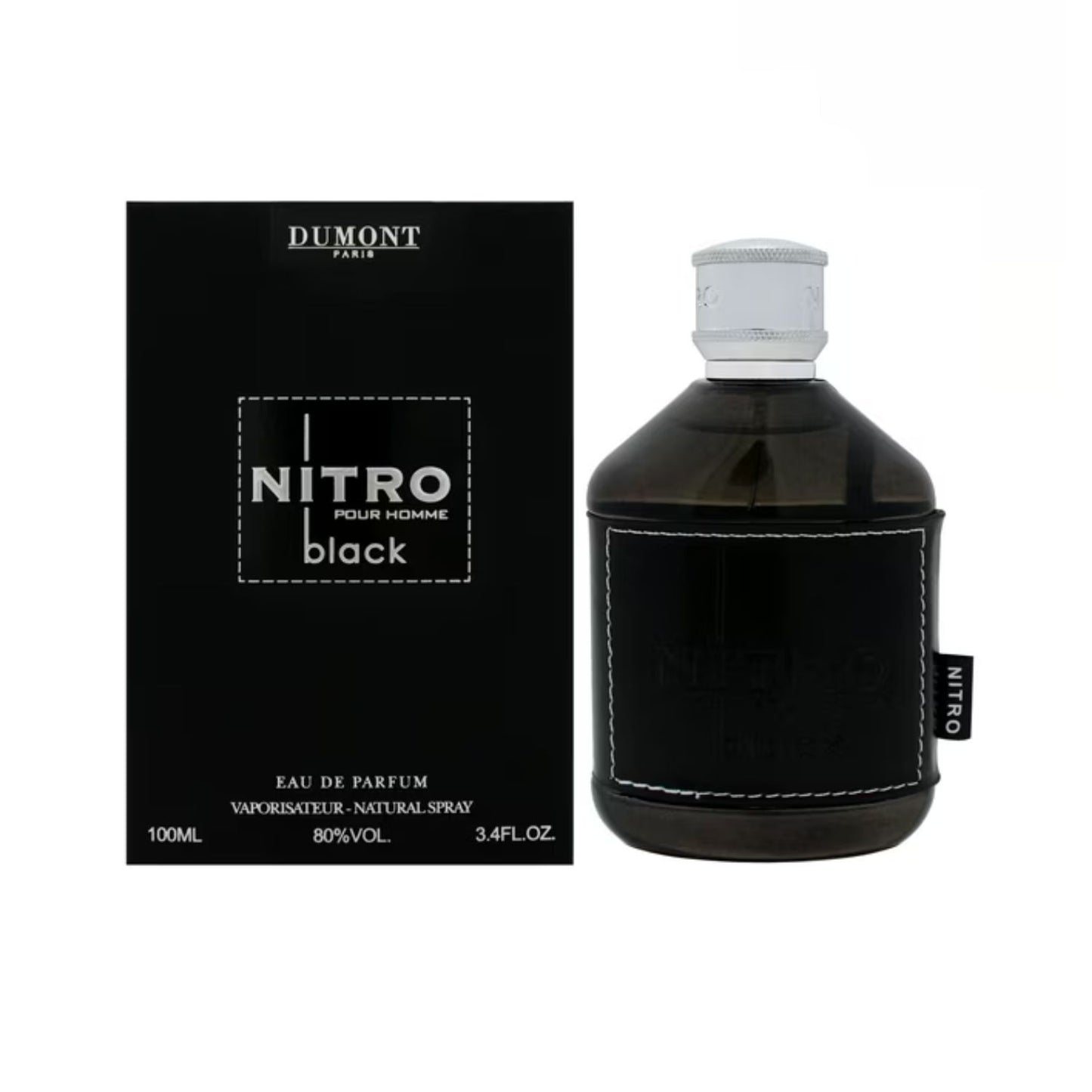 Dumont Nitro Black 3.4oz EDP For Men