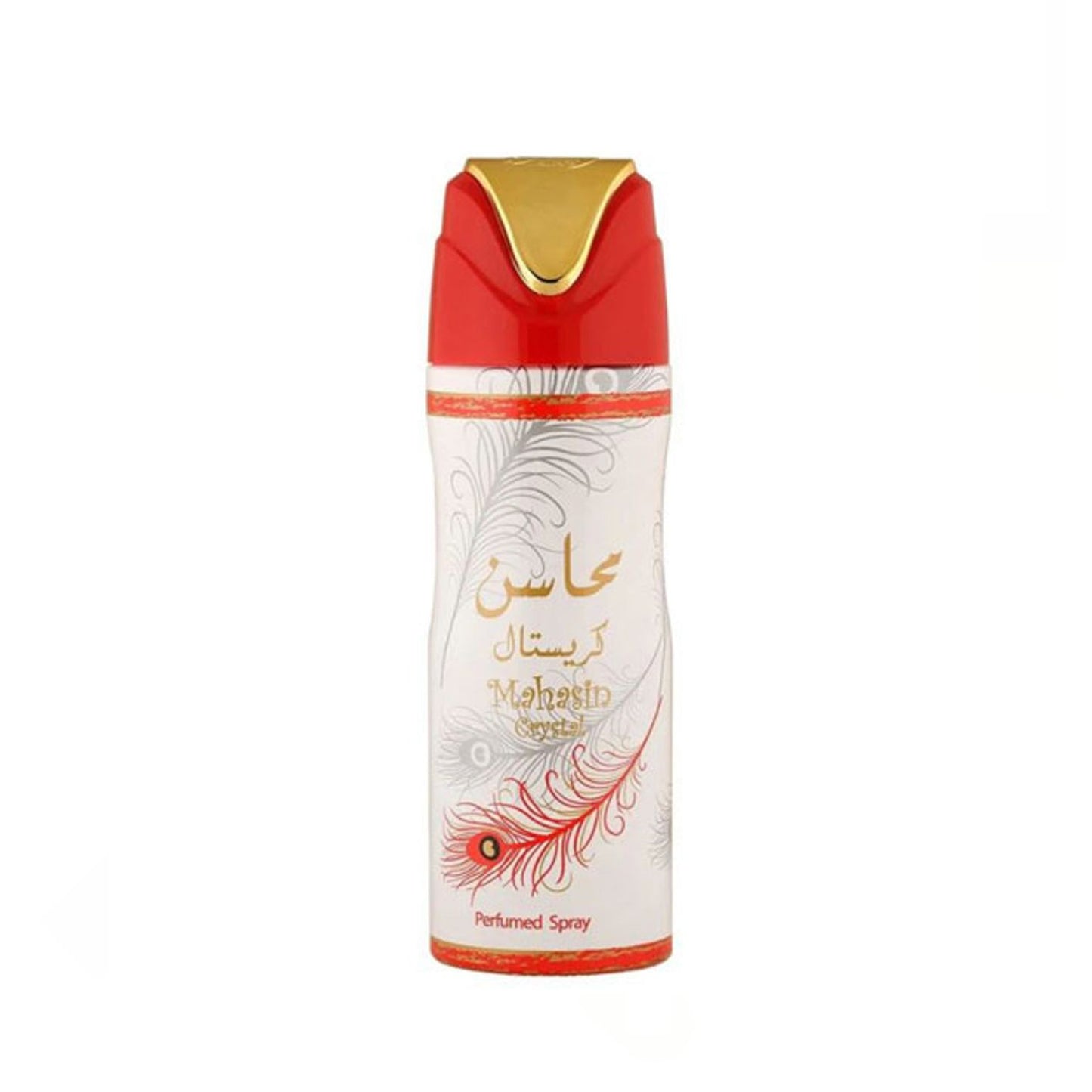 Lattafa Mahasin Crystal 6.67oz BODY SPRAY For Men