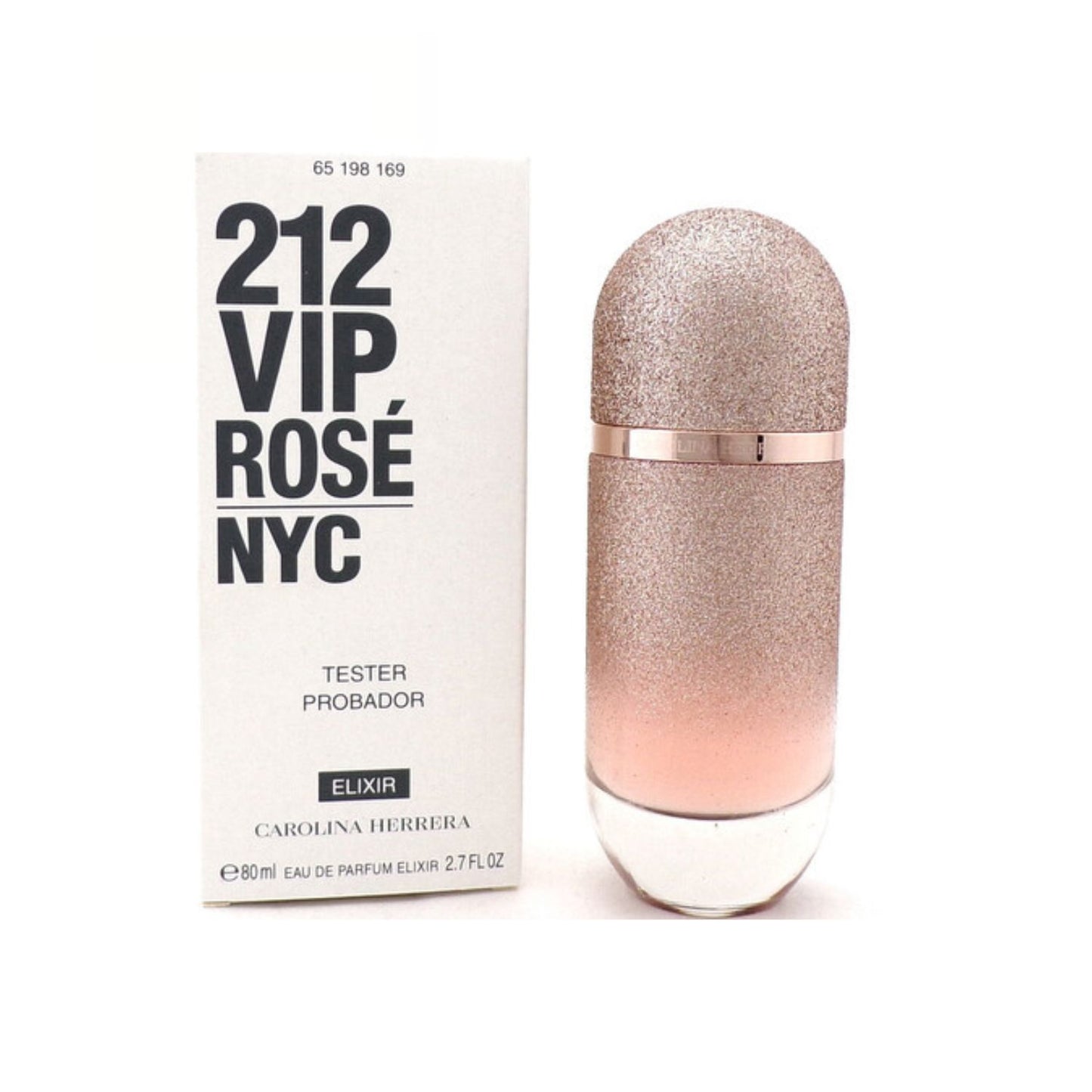 Tester Carolina Herrera VIP Rose Elixir 2.7oz EDP For Women