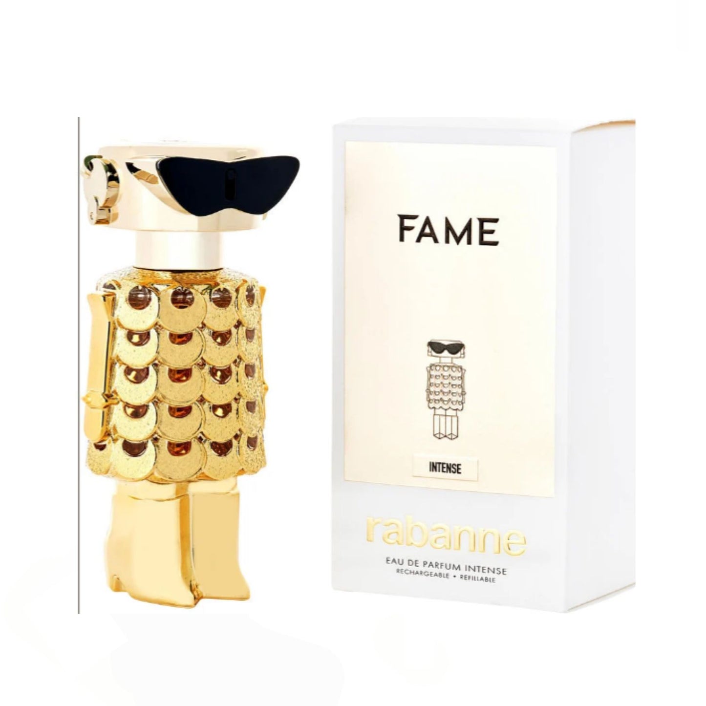 Tester Paco Rabanne Fame 2.7oz EDP Intense For Women (Refillable)