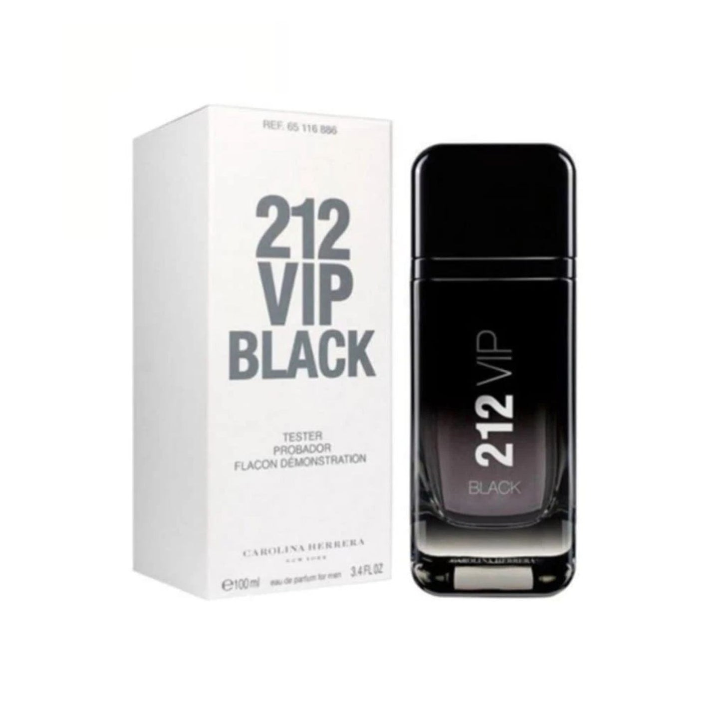 Tester Carolina Herrera VIP Black 3.4oz EDP For Men