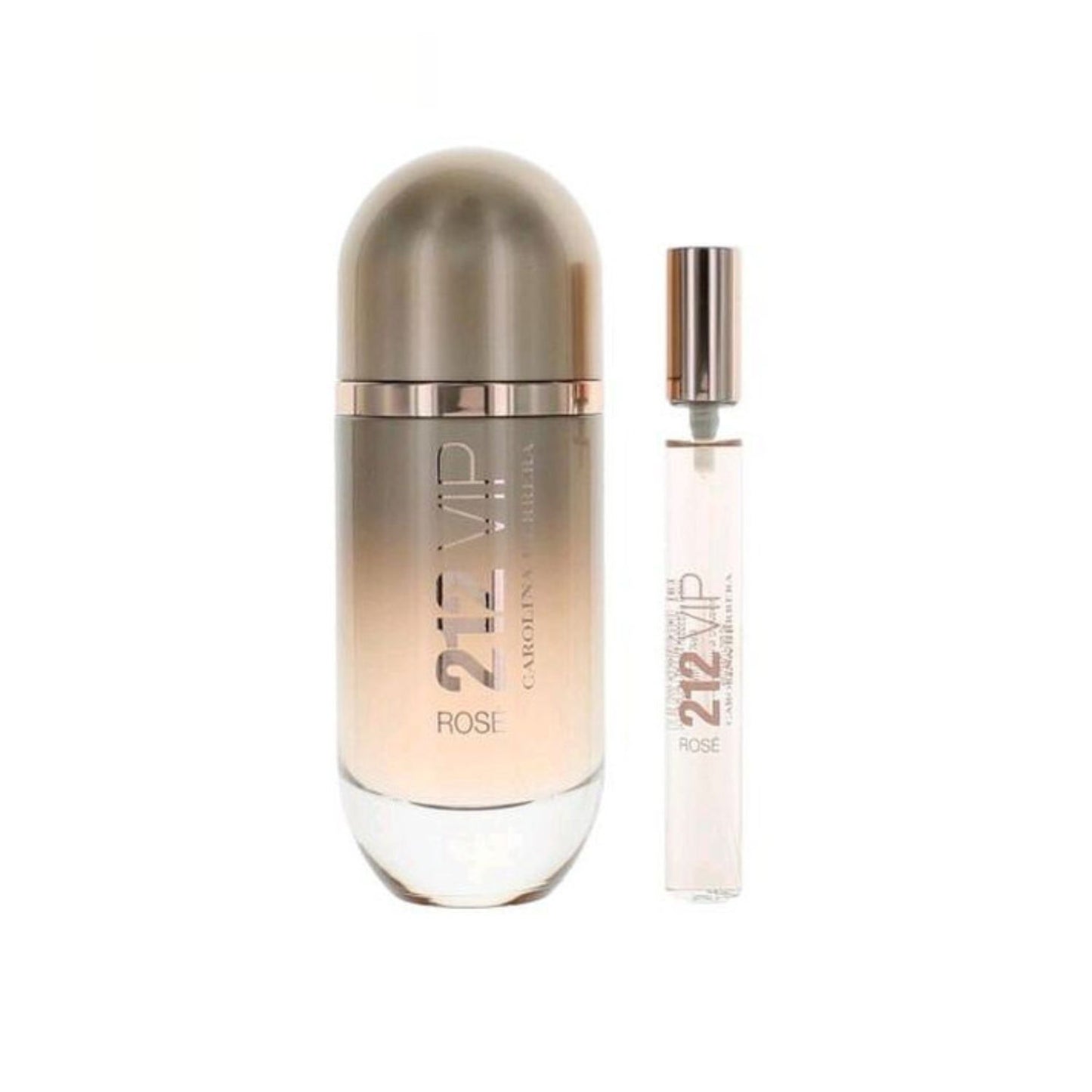 Carolina Herrera VIP Rose 2.7oz EDP Sp + 0.34oz EDP Gift Set For Women