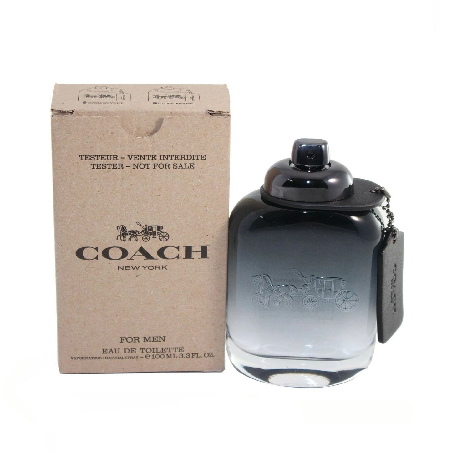 Tester Coach New York 3.3oz EDT For Men