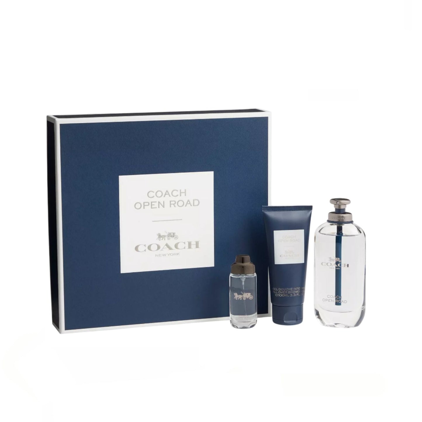 Coach Open Road EDT 3PC Gift Set For Men