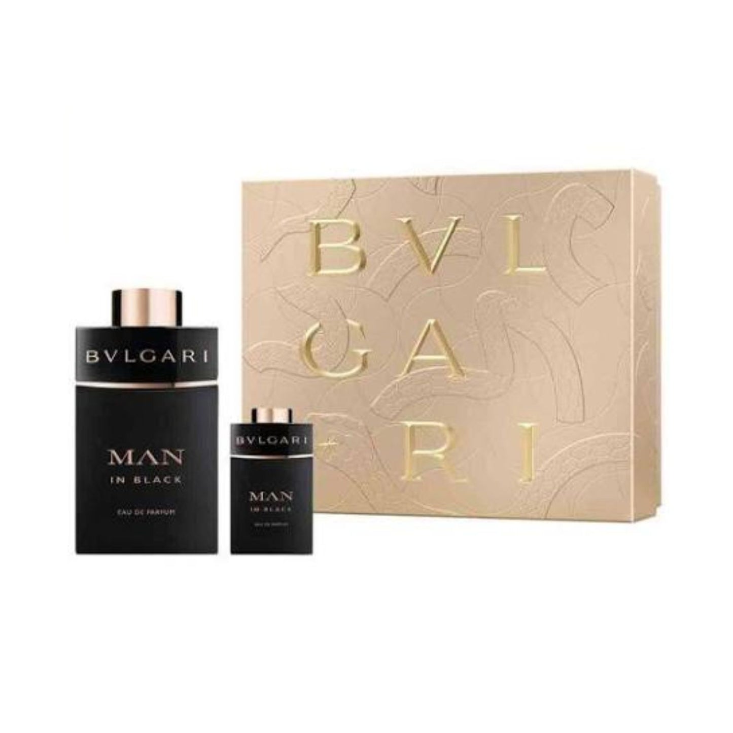 Bvlgari Man In Black (2 pzas) EDP de 100 ml - EDP de 15 ml - ESTUCHE DE REGALO