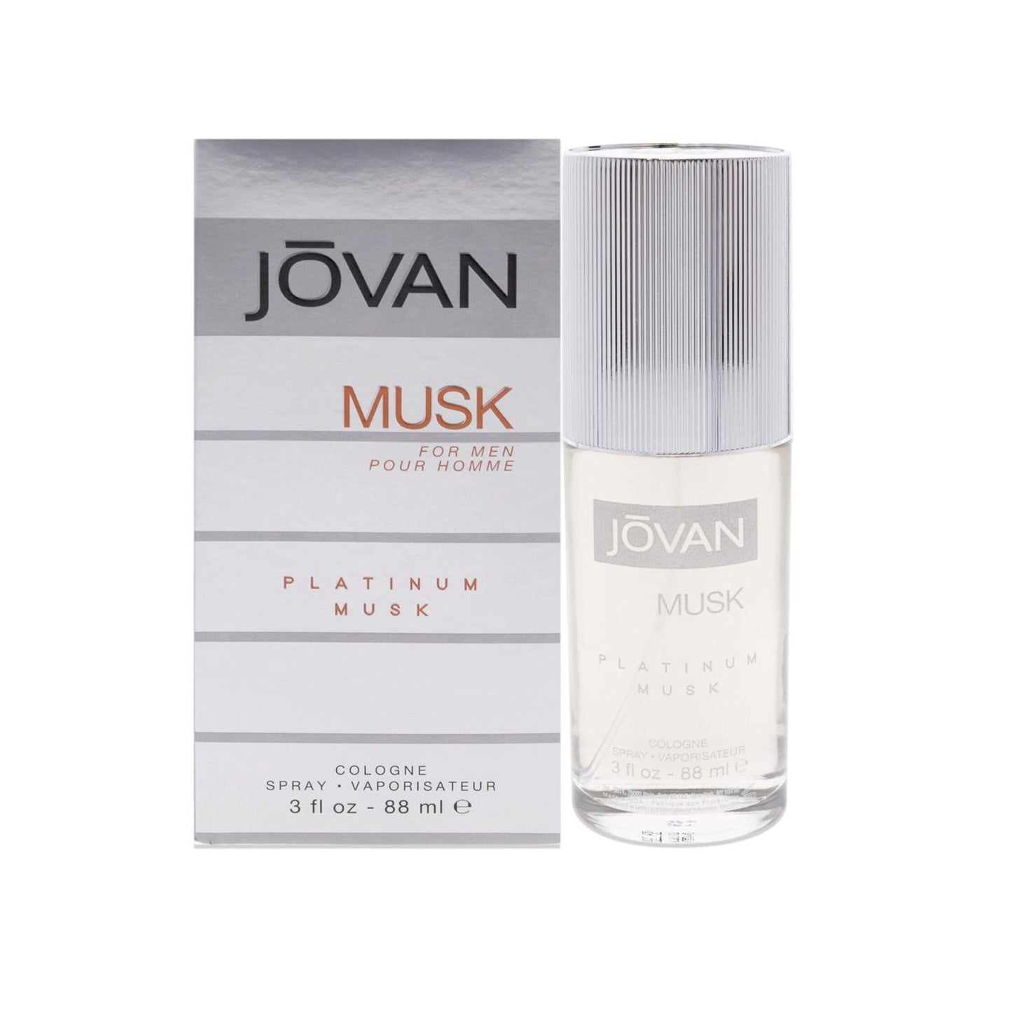 Jovan Platinum Musk 3.0oz EDC For Men