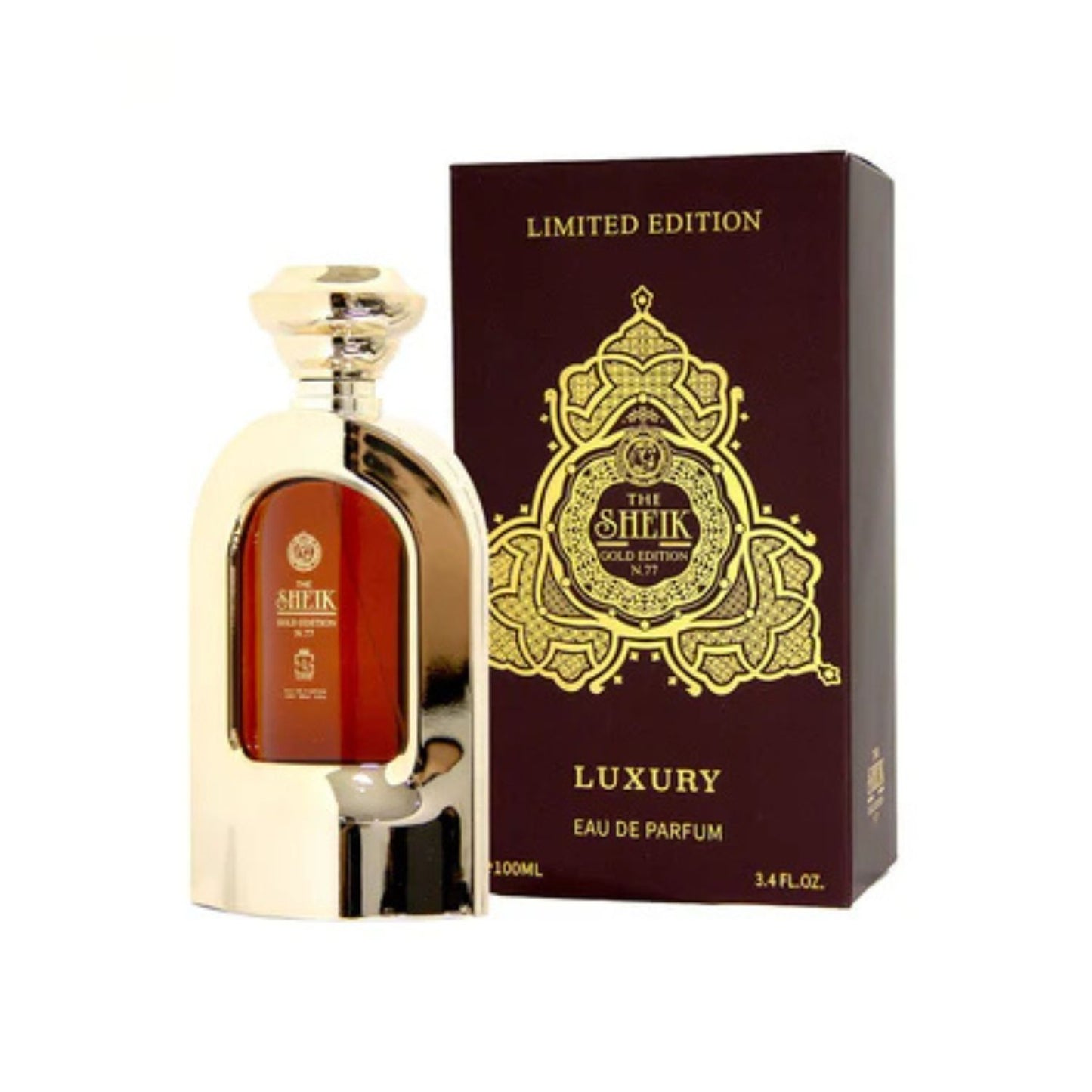 Khalis The Sheik (gold Edition) N.77 3.4oz EDP For Men