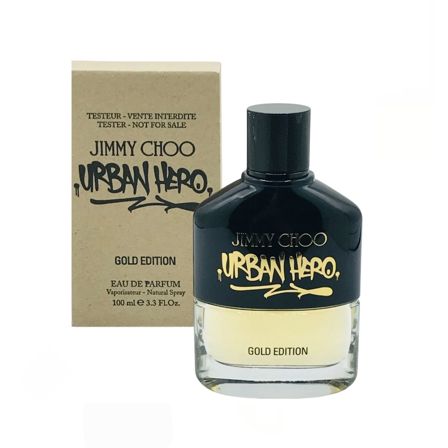 Tester Jimmy Choo Urban Hero Gold Edition 3.3oz EDP For Men