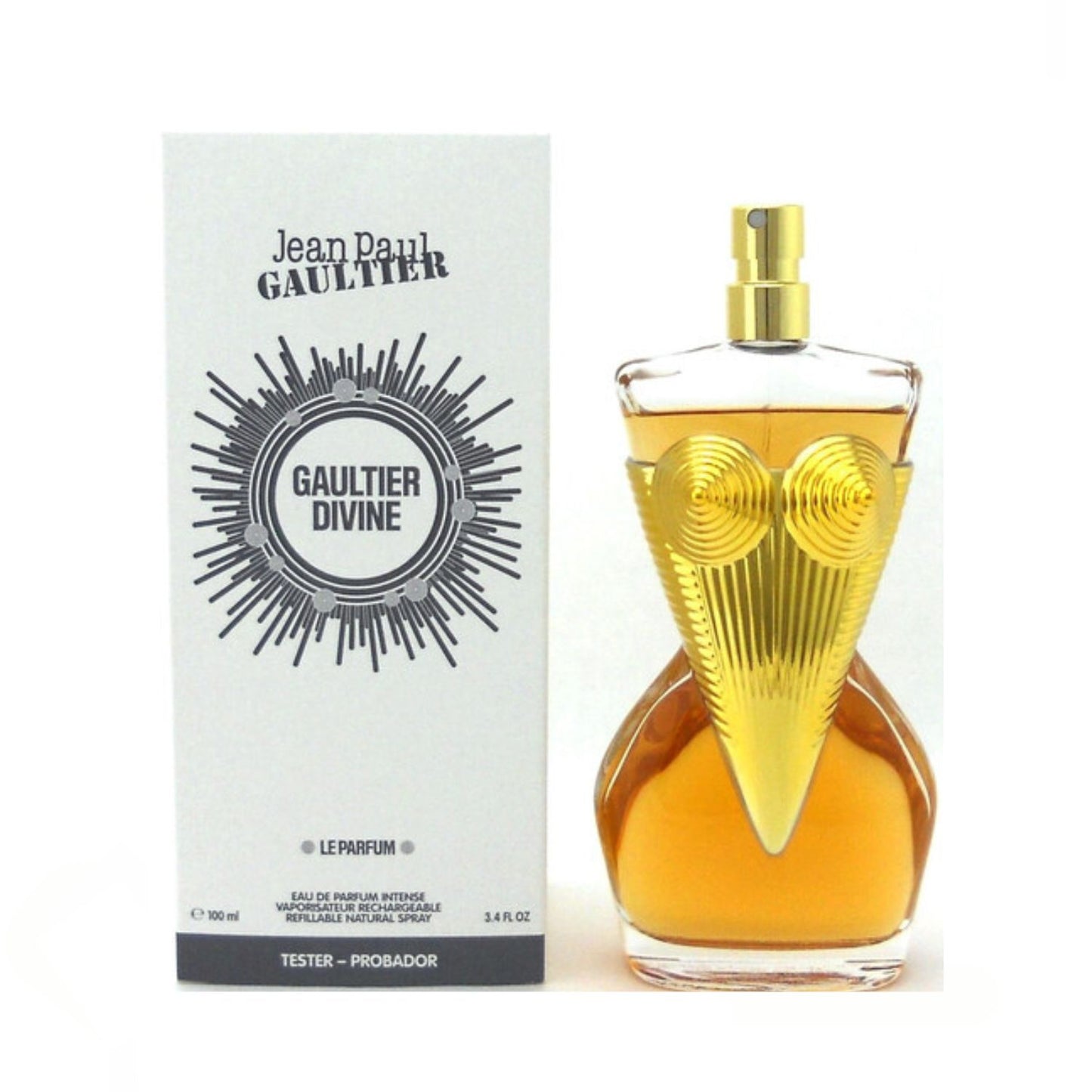 Tester Jean Paul Gaultier Divine 3.4oz EDP For Women